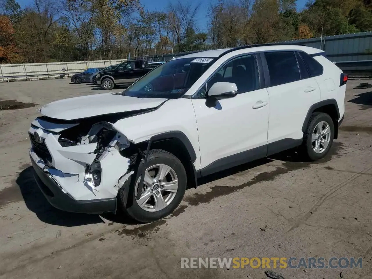 1 fotografías del automóvil dañado 2T3P1RFV7MW144567 TOYOTA RAV4 2021