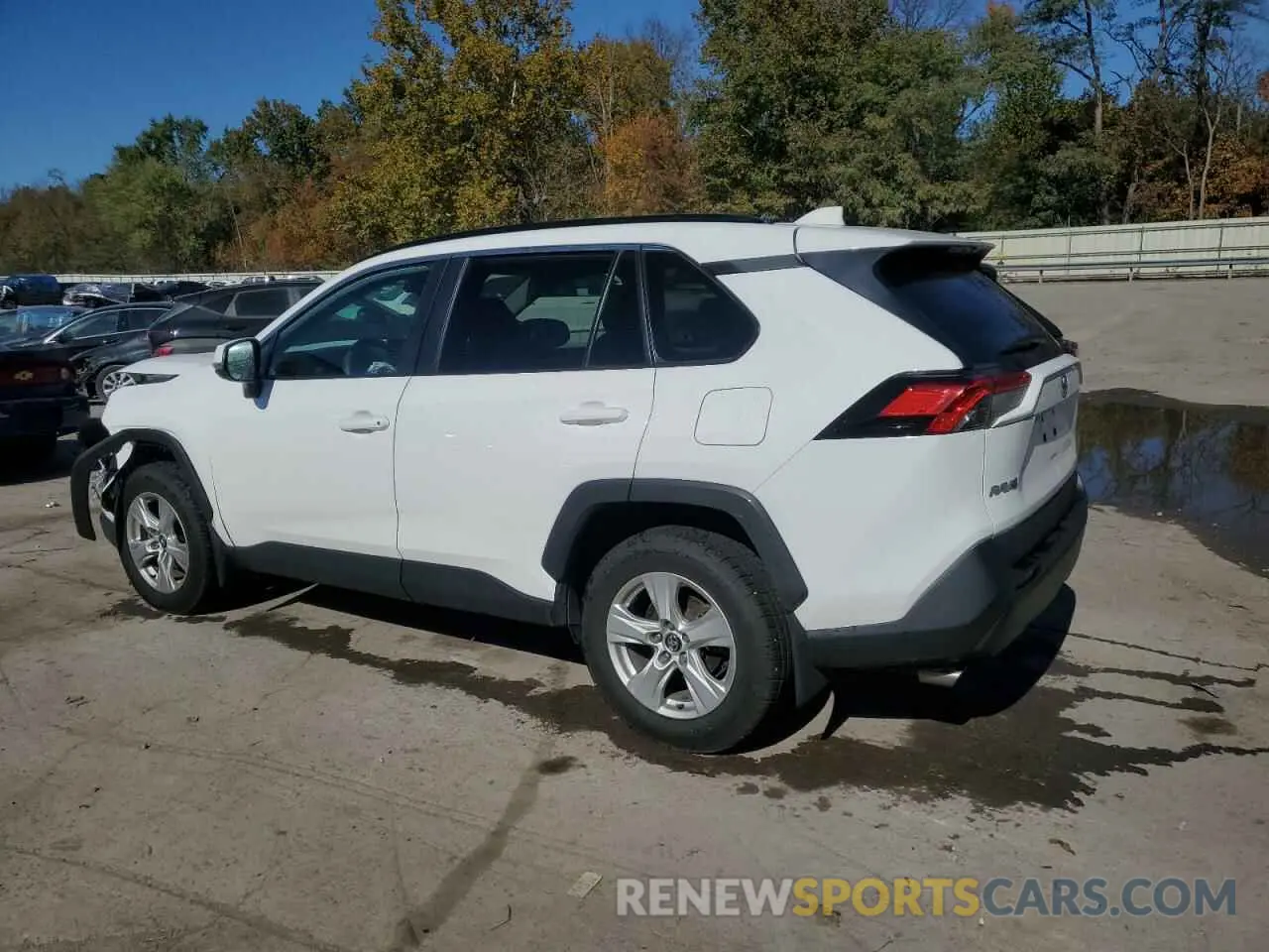 2 fotografías del automóvil dañado 2T3P1RFV7MW144567 TOYOTA RAV4 2021