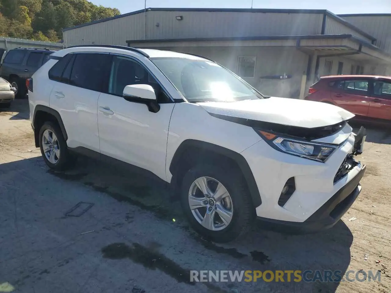 4 fotografías del automóvil dañado 2T3P1RFV7MW144567 TOYOTA RAV4 2021
