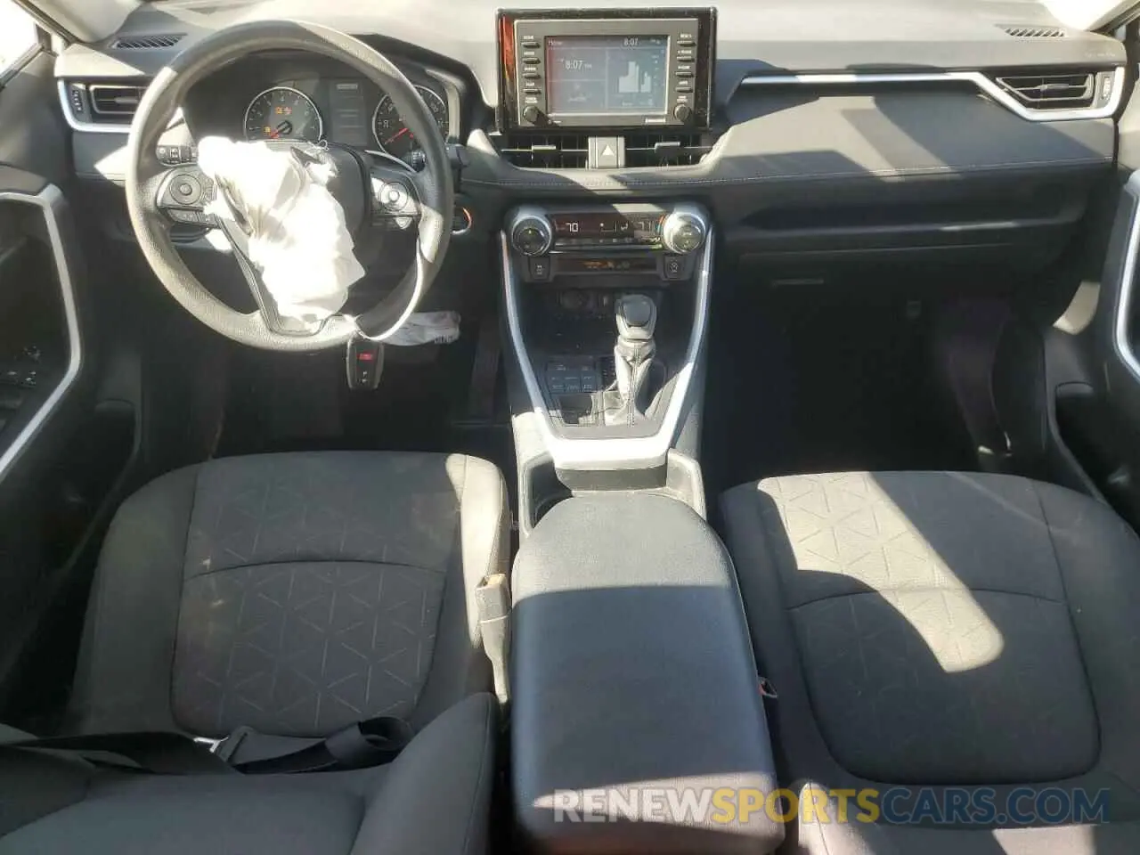 8 fotografías del automóvil dañado 2T3P1RFV7MW144567 TOYOTA RAV4 2021