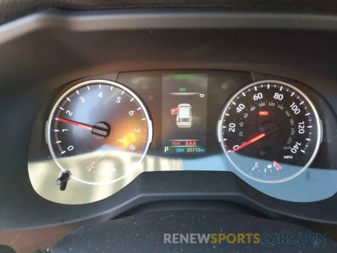 9 fotografías del automóvil dañado 2T3P1RFV7MW171123 TOYOTA RAV4 2021