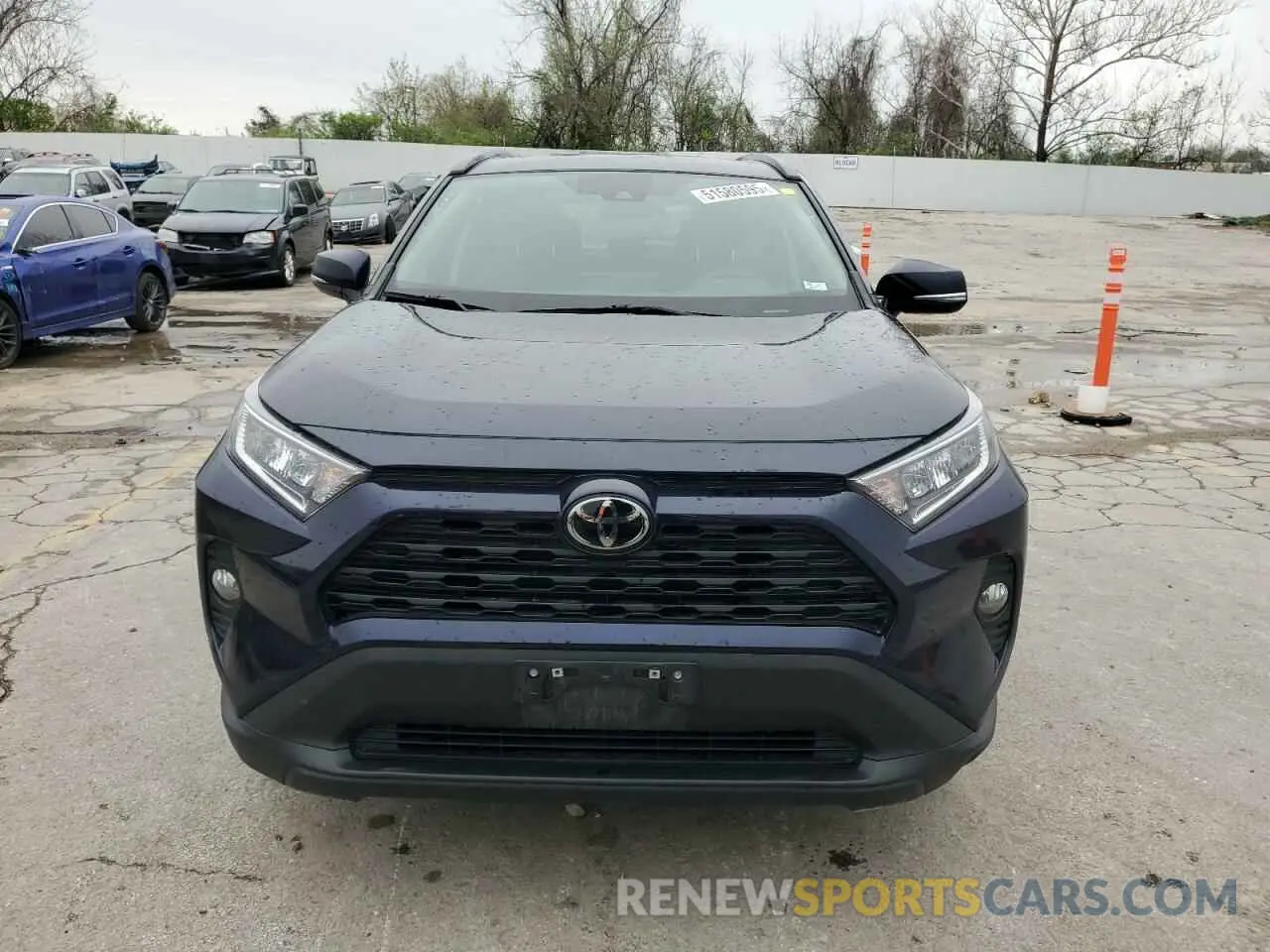 5 fotografías del automóvil dañado 2T3P1RFV7MW196605 TOYOTA RAV4 2021