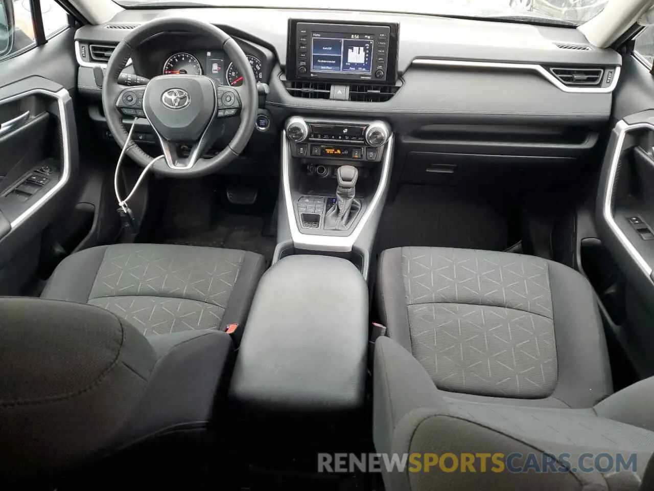 8 fotografías del automóvil dañado 2T3P1RFV7MW196605 TOYOTA RAV4 2021