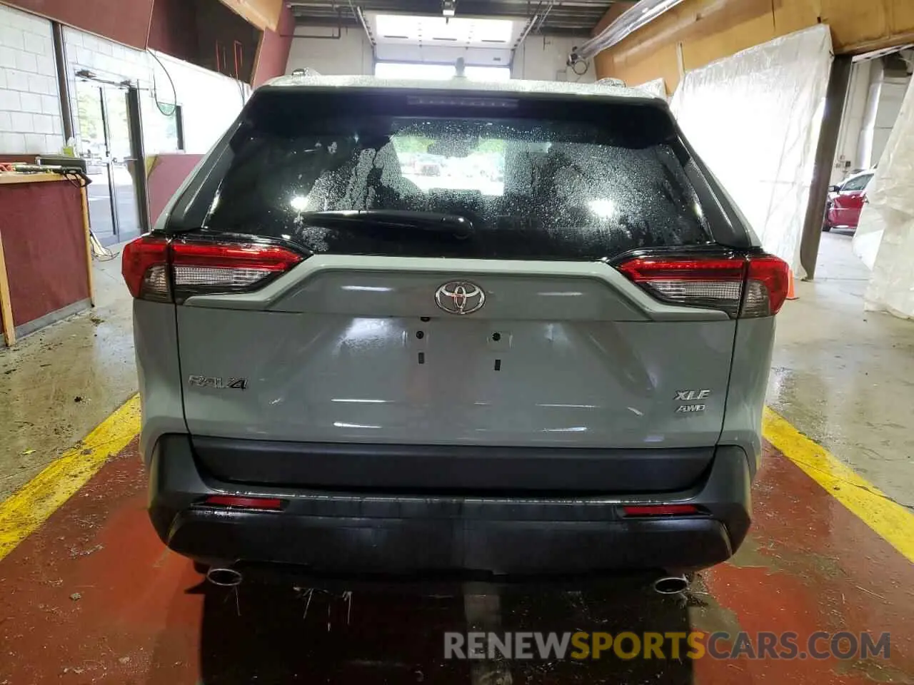 6 fotografías del automóvil dañado 2T3P1RFV7MW207067 TOYOTA RAV4 2021