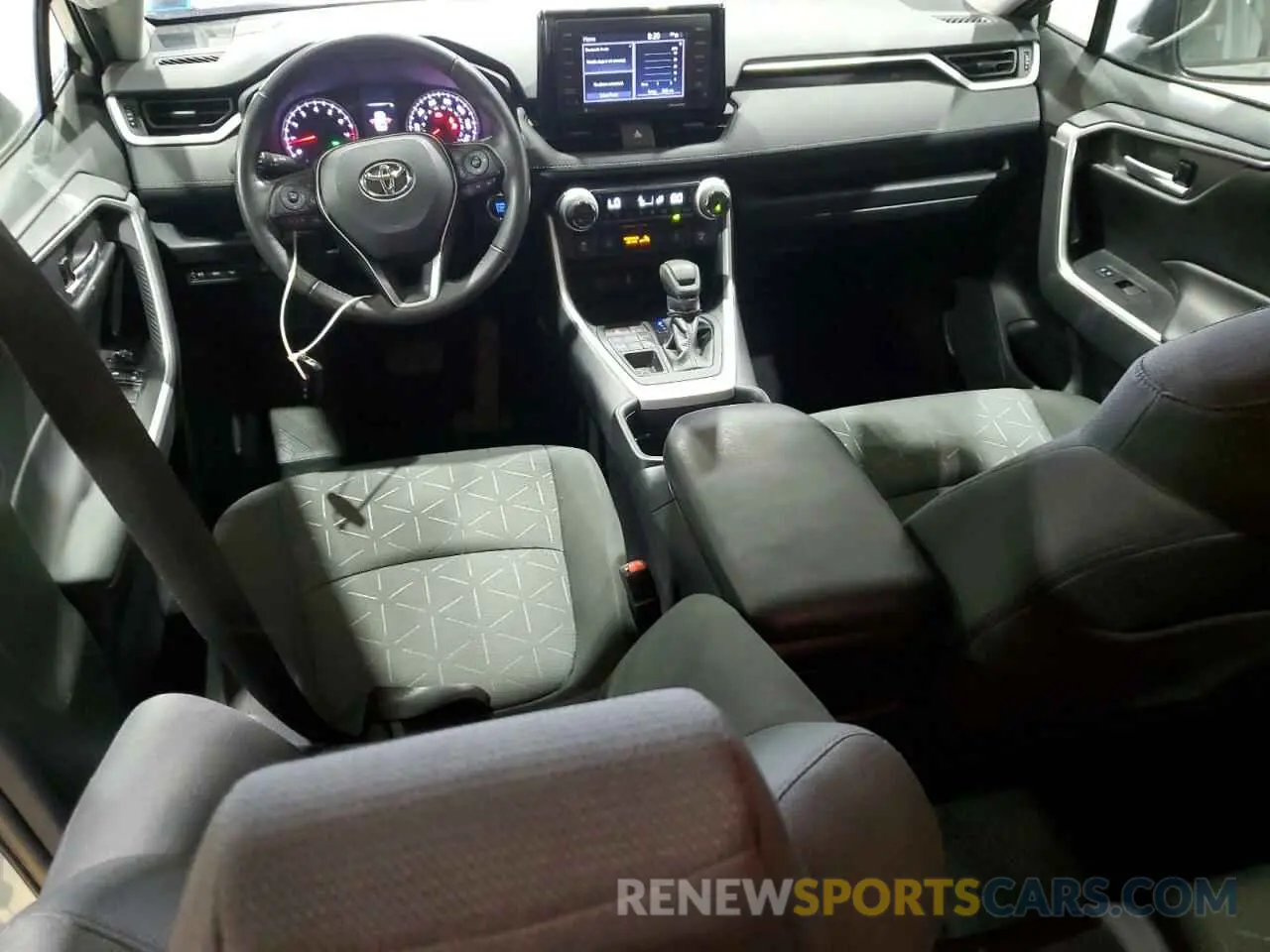 8 fotografías del automóvil dañado 2T3P1RFV7MW207067 TOYOTA RAV4 2021