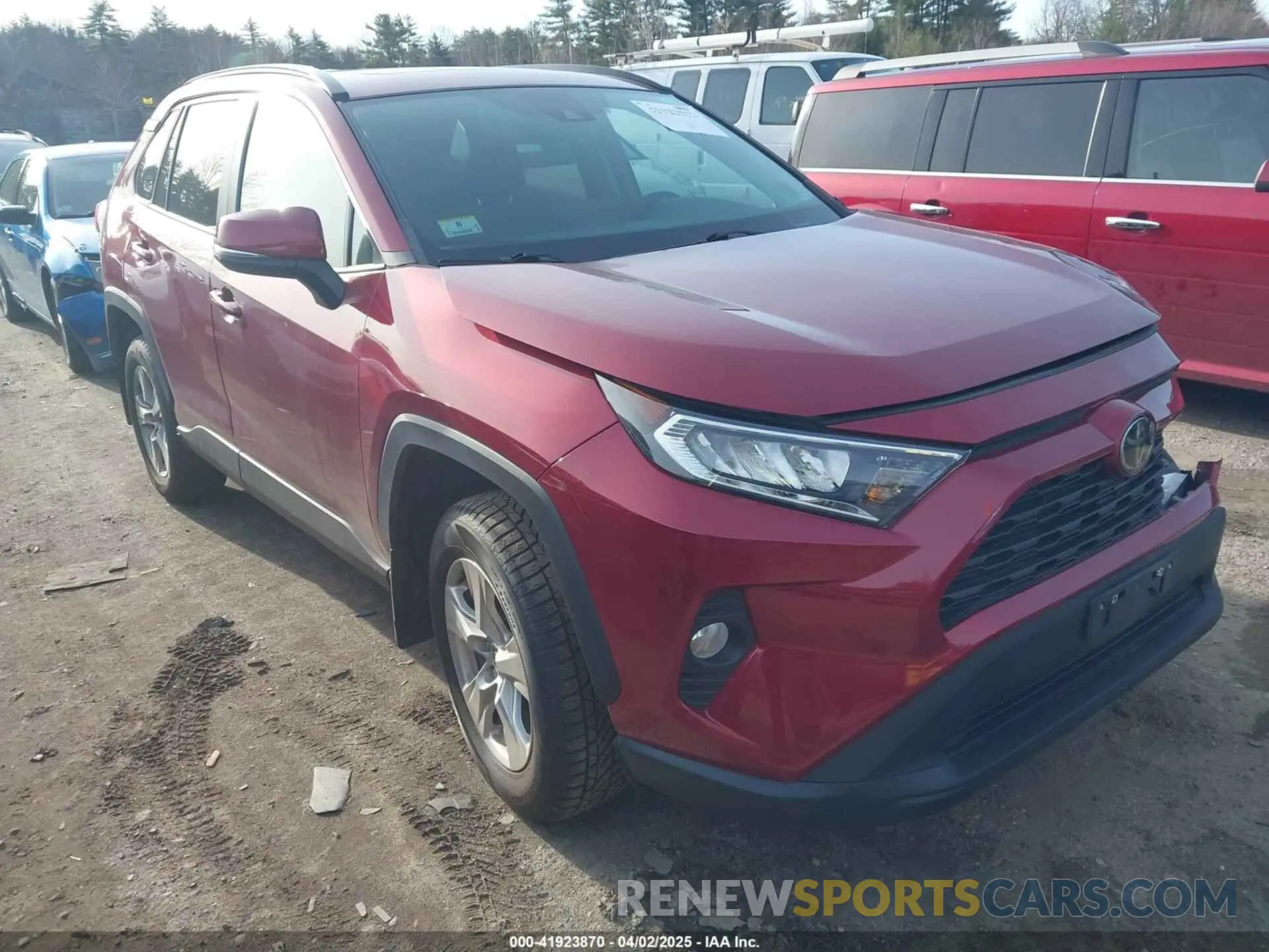 1 fotografías del automóvil dañado 2T3P1RFV7MW208395 TOYOTA RAV4 2021