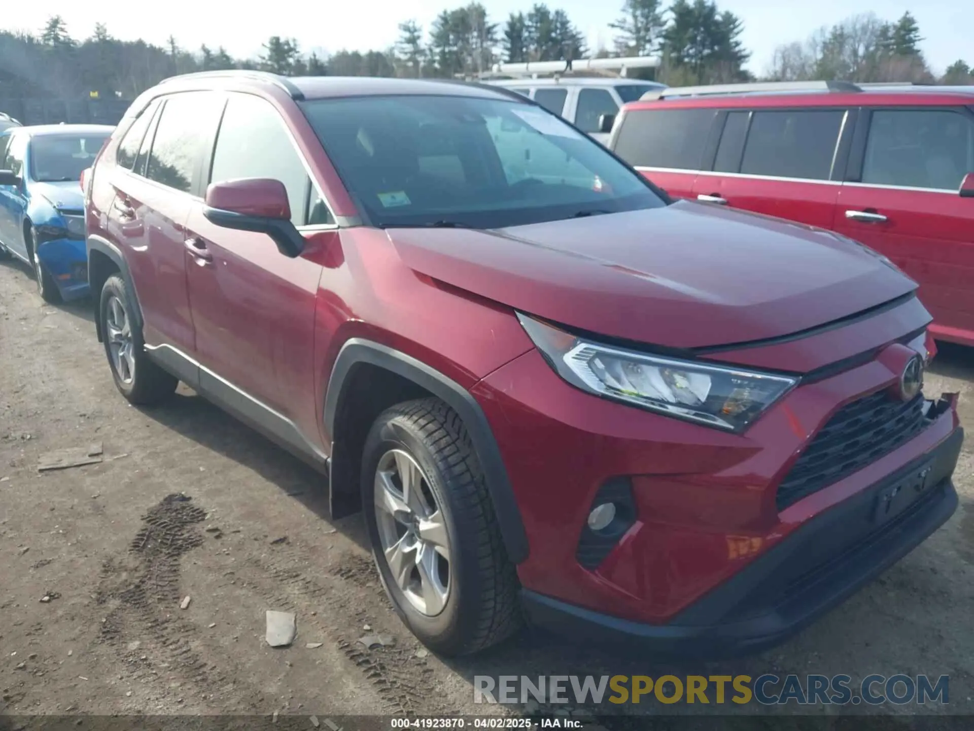 13 fotografías del automóvil dañado 2T3P1RFV7MW208395 TOYOTA RAV4 2021