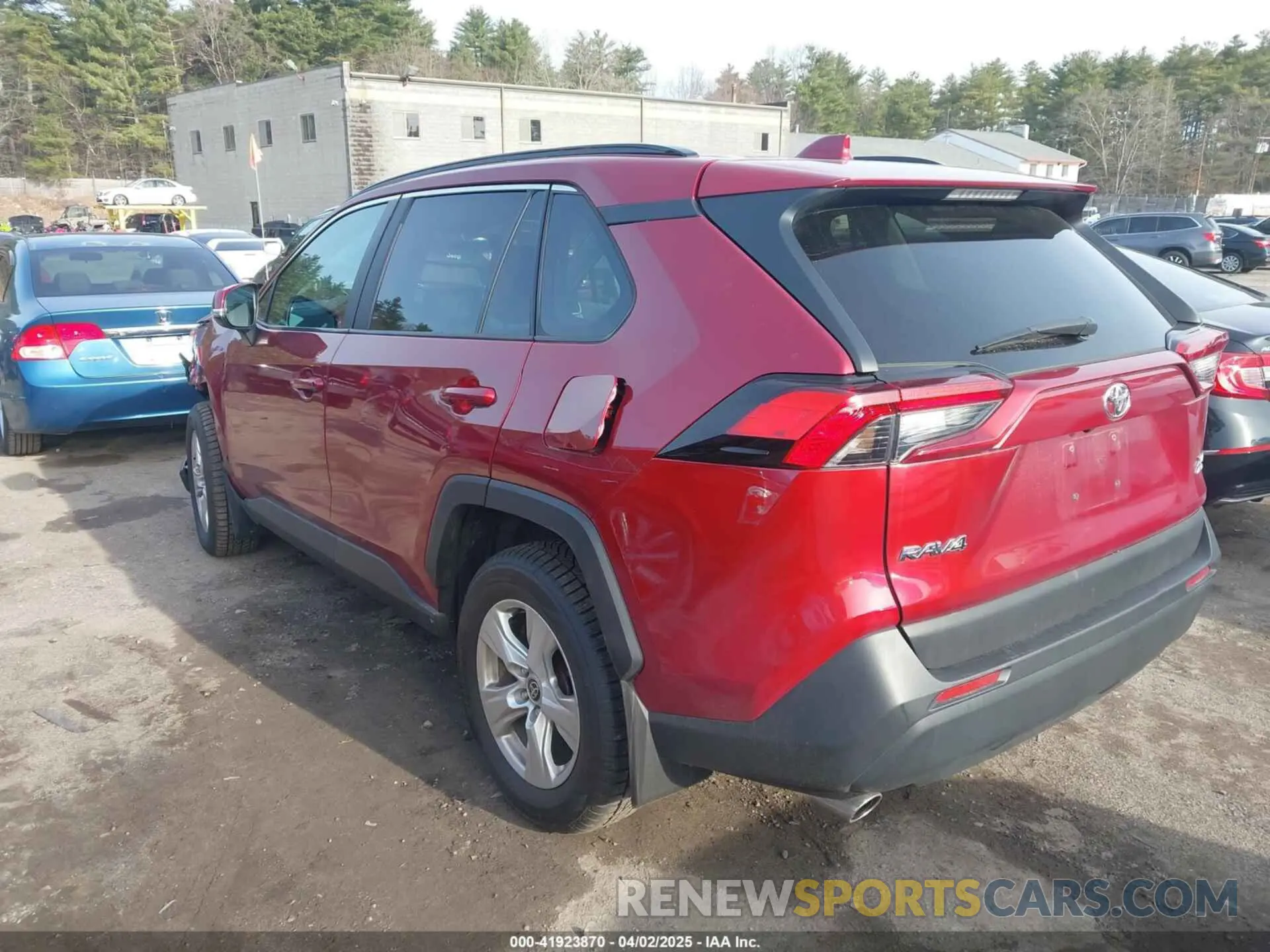 14 fotografías del automóvil dañado 2T3P1RFV7MW208395 TOYOTA RAV4 2021