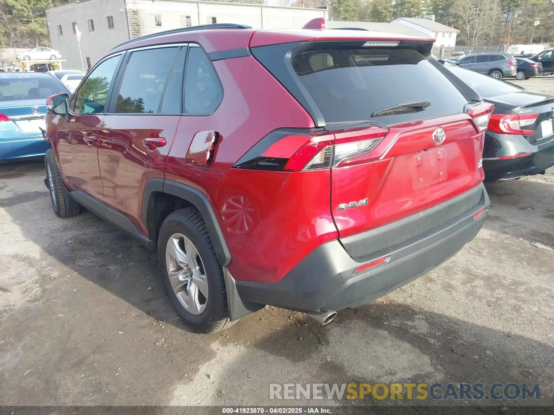 3 fotografías del automóvil dañado 2T3P1RFV7MW208395 TOYOTA RAV4 2021