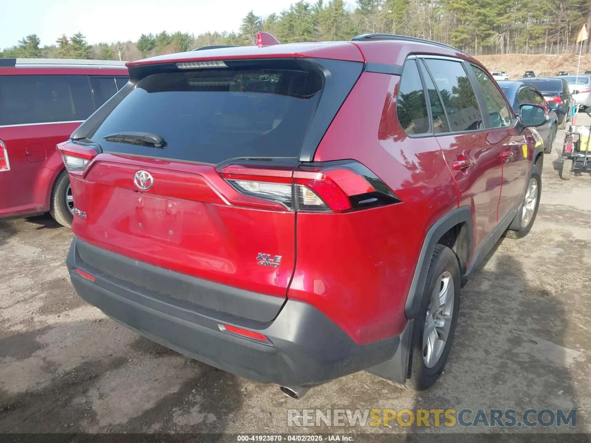 4 fotografías del automóvil dañado 2T3P1RFV7MW208395 TOYOTA RAV4 2021