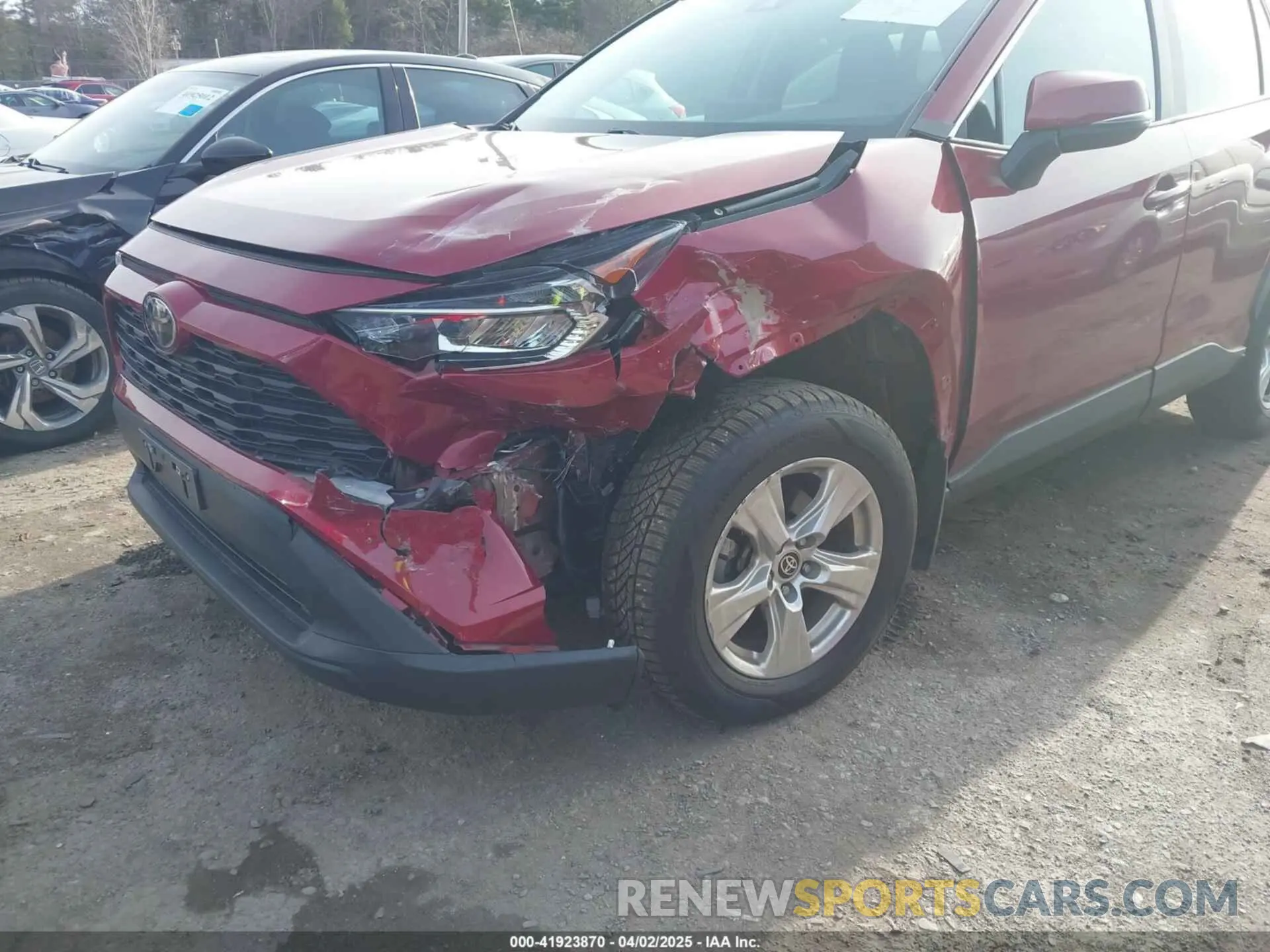 6 fotografías del automóvil dañado 2T3P1RFV7MW208395 TOYOTA RAV4 2021