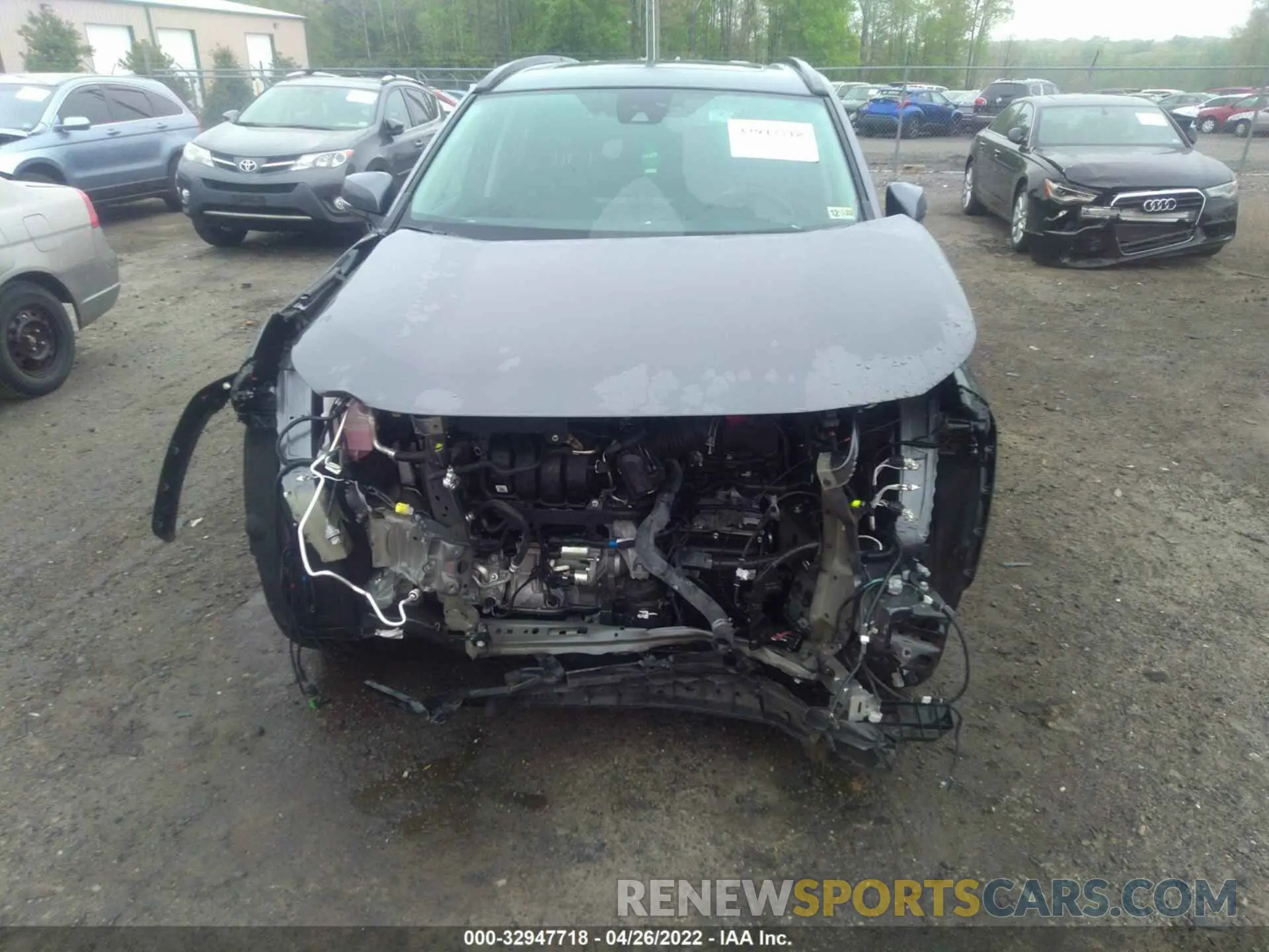 6 fotografías del automóvil dañado 2T3P1RFV8MC171715 TOYOTA RAV4 2021