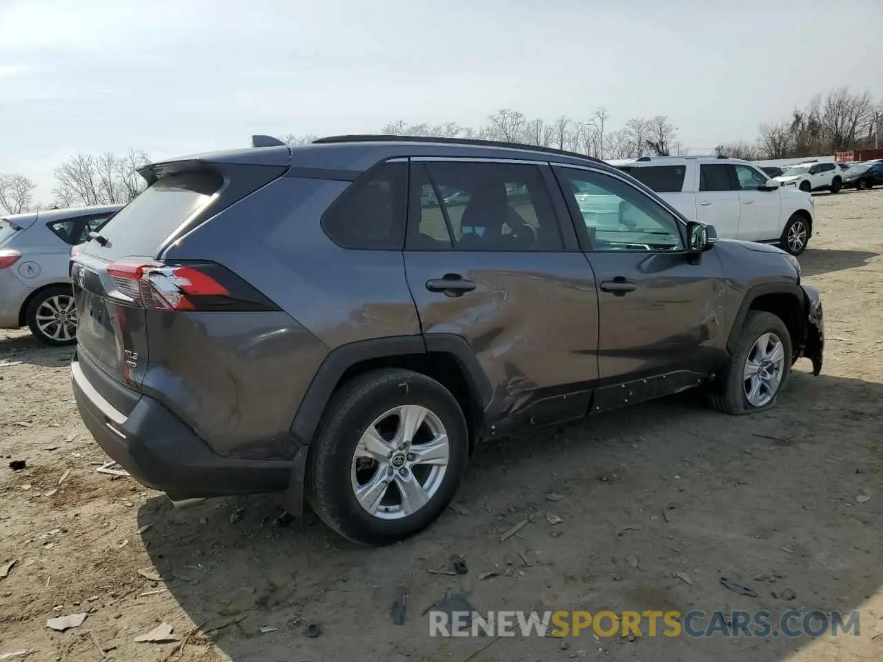 3 fotografías del automóvil dañado 2T3P1RFV8MC224901 TOYOTA RAV4 2021