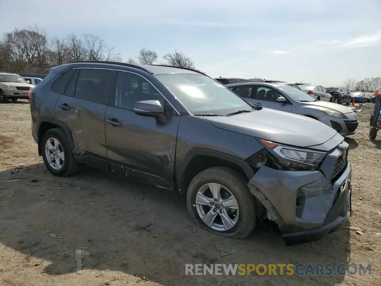 4 fotografías del automóvil dañado 2T3P1RFV8MC224901 TOYOTA RAV4 2021