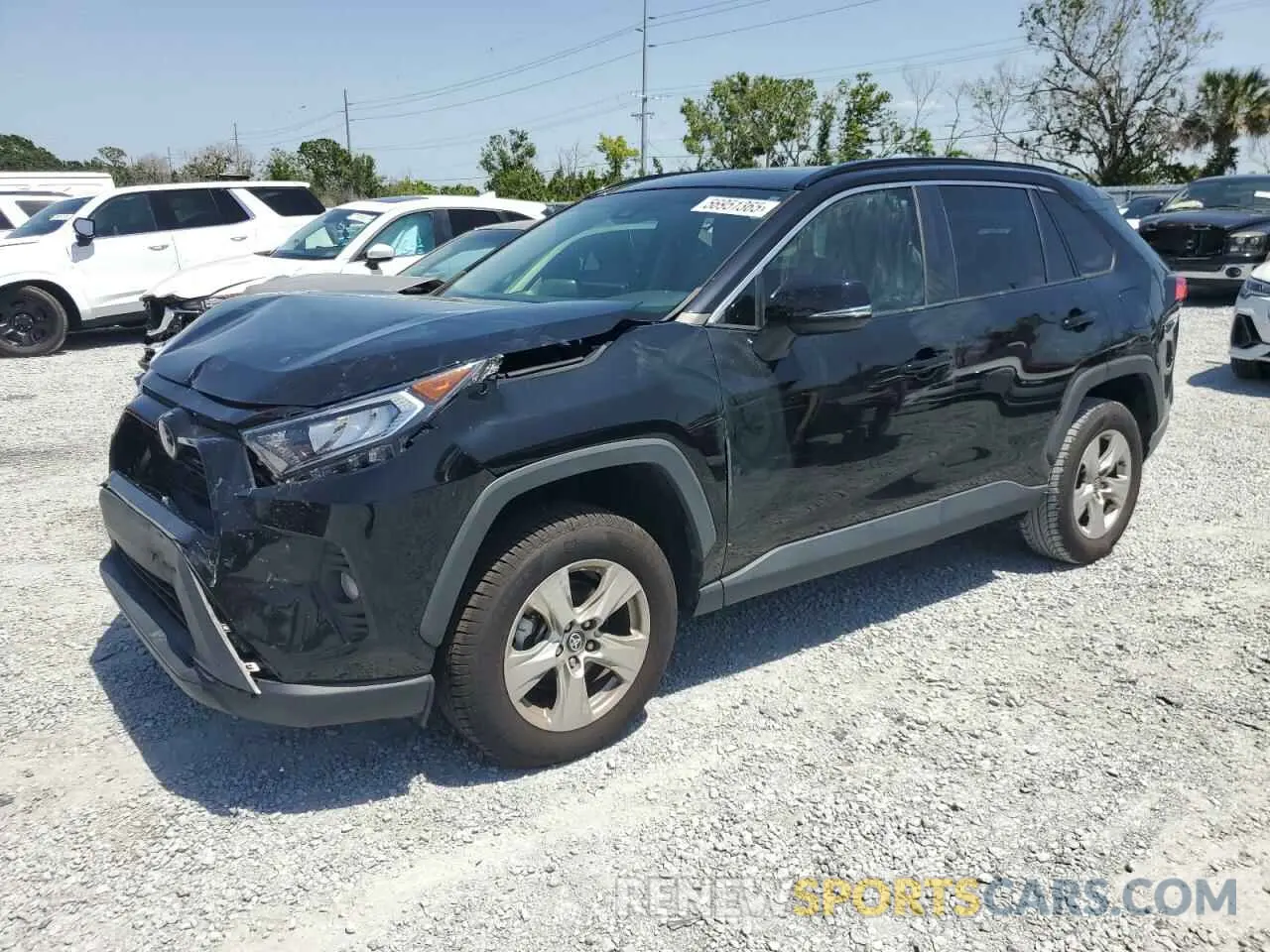 1 fotografías del automóvil dañado 2T3P1RFV8MC247479 TOYOTA RAV4 2021