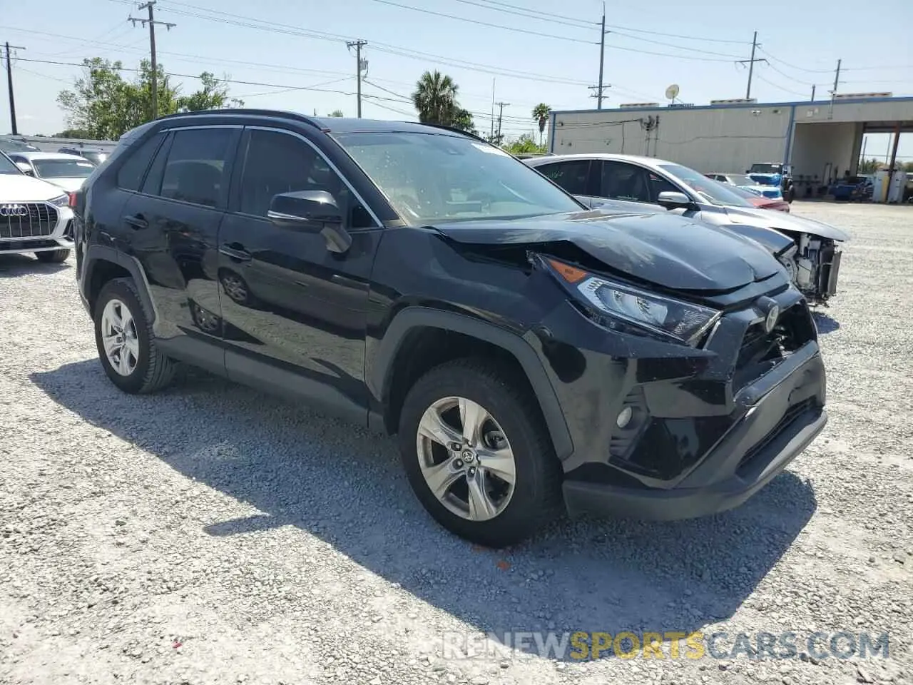 4 fotografías del automóvil dañado 2T3P1RFV8MC247479 TOYOTA RAV4 2021