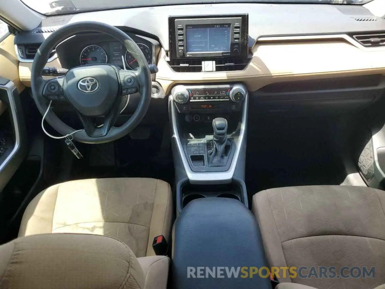 8 fotografías del automóvil dañado 2T3P1RFV8MC247479 TOYOTA RAV4 2021