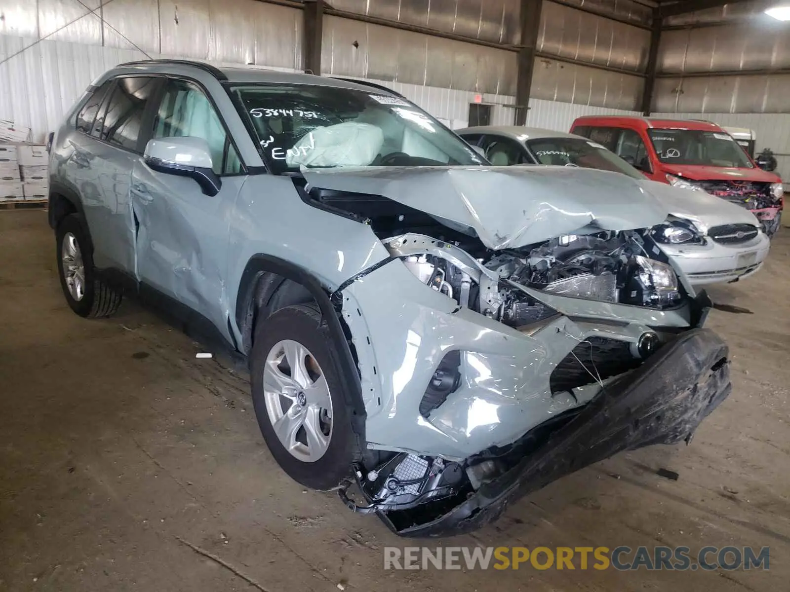 1 fotografías del automóvil dañado 2T3P1RFV8MW156453 TOYOTA RAV4 2021