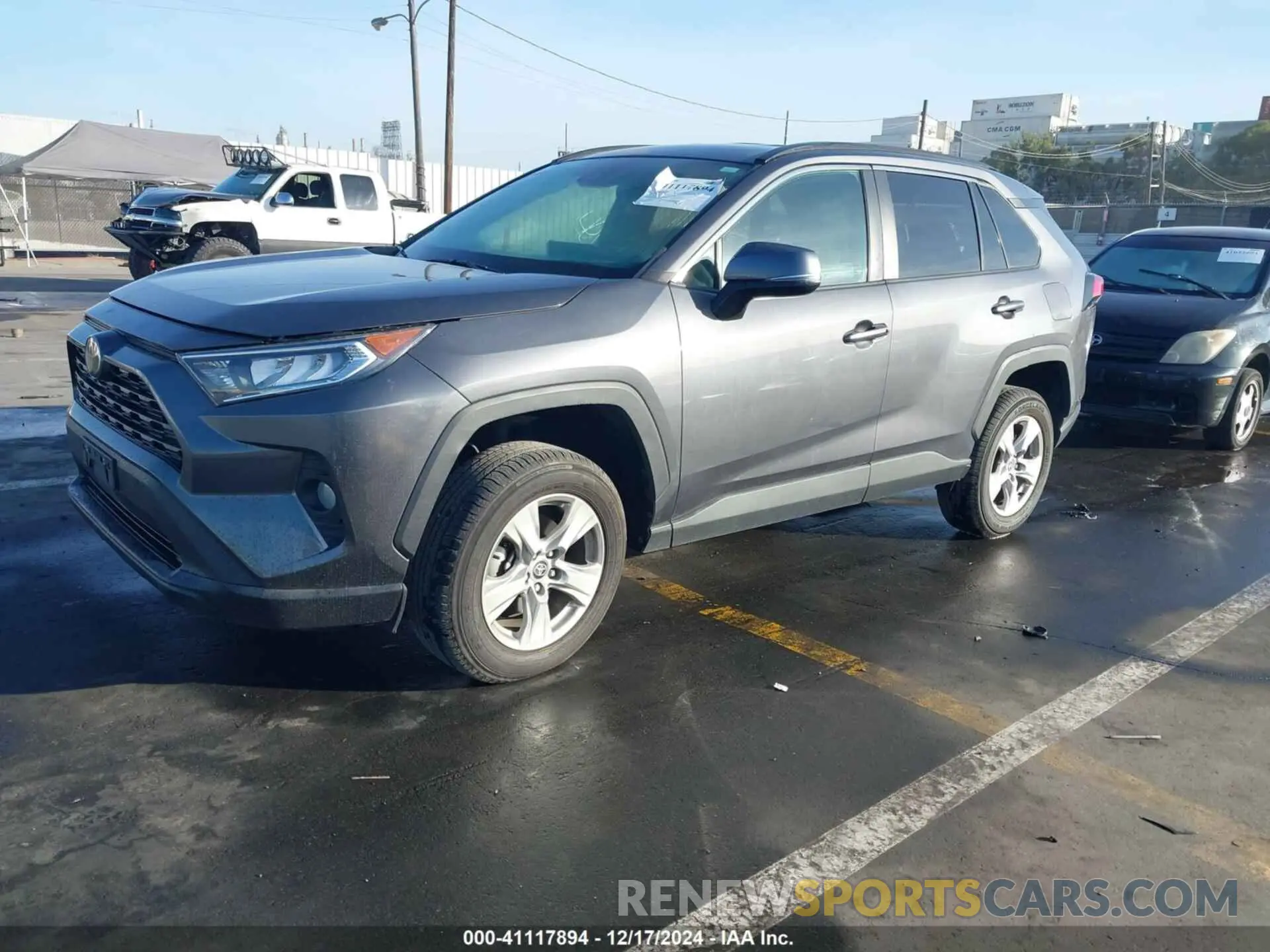 2 fotografías del automóvil dañado 2T3P1RFV8MW208597 TOYOTA RAV4 2021