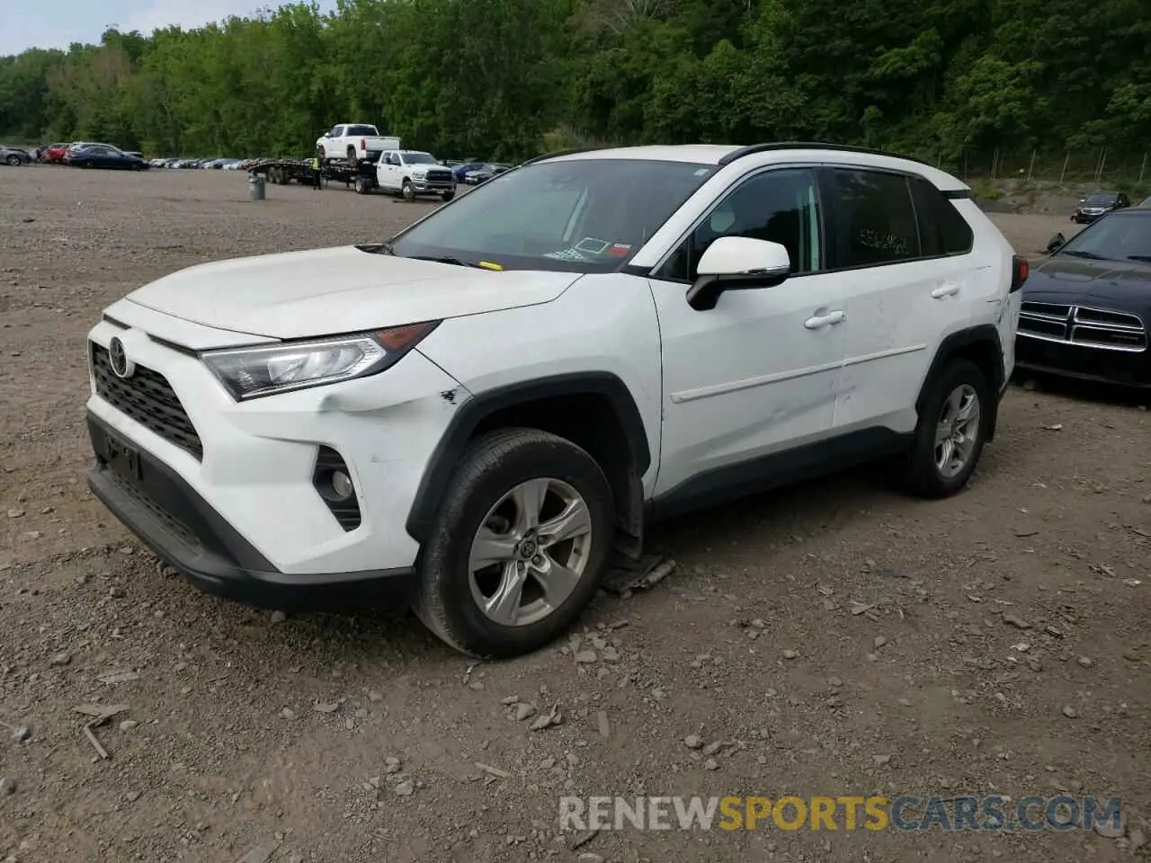 1 fotografías del automóvil dañado 2T3P1RFV8MW210687 TOYOTA RAV4 2021