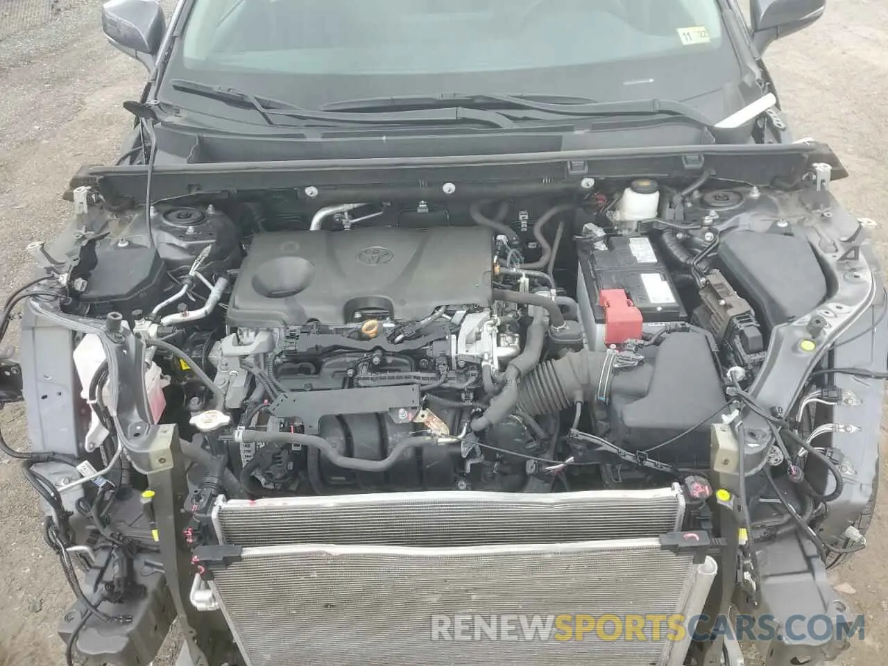 11 fotografías del automóvil dañado 2T3P1RFV8MW232835 TOYOTA RAV4 2021