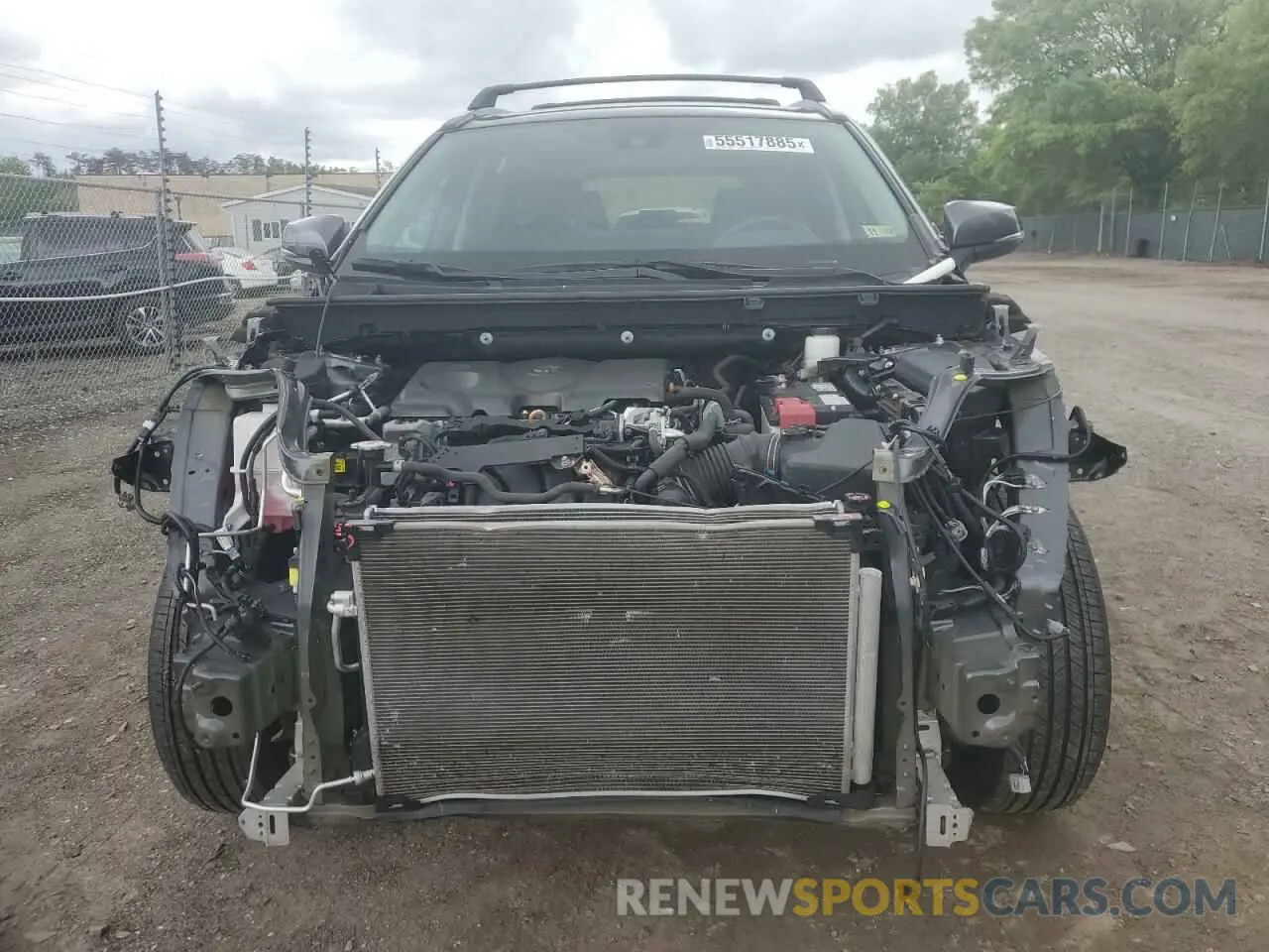 5 fotografías del automóvil dañado 2T3P1RFV8MW232835 TOYOTA RAV4 2021