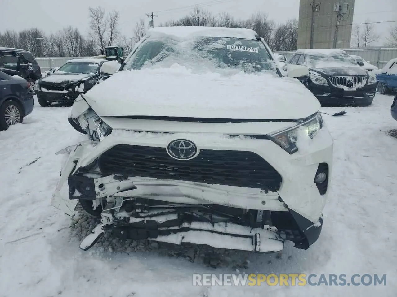 5 fotografías del automóvil dañado 2T3P1RFV9MC206262 TOYOTA RAV4 2021