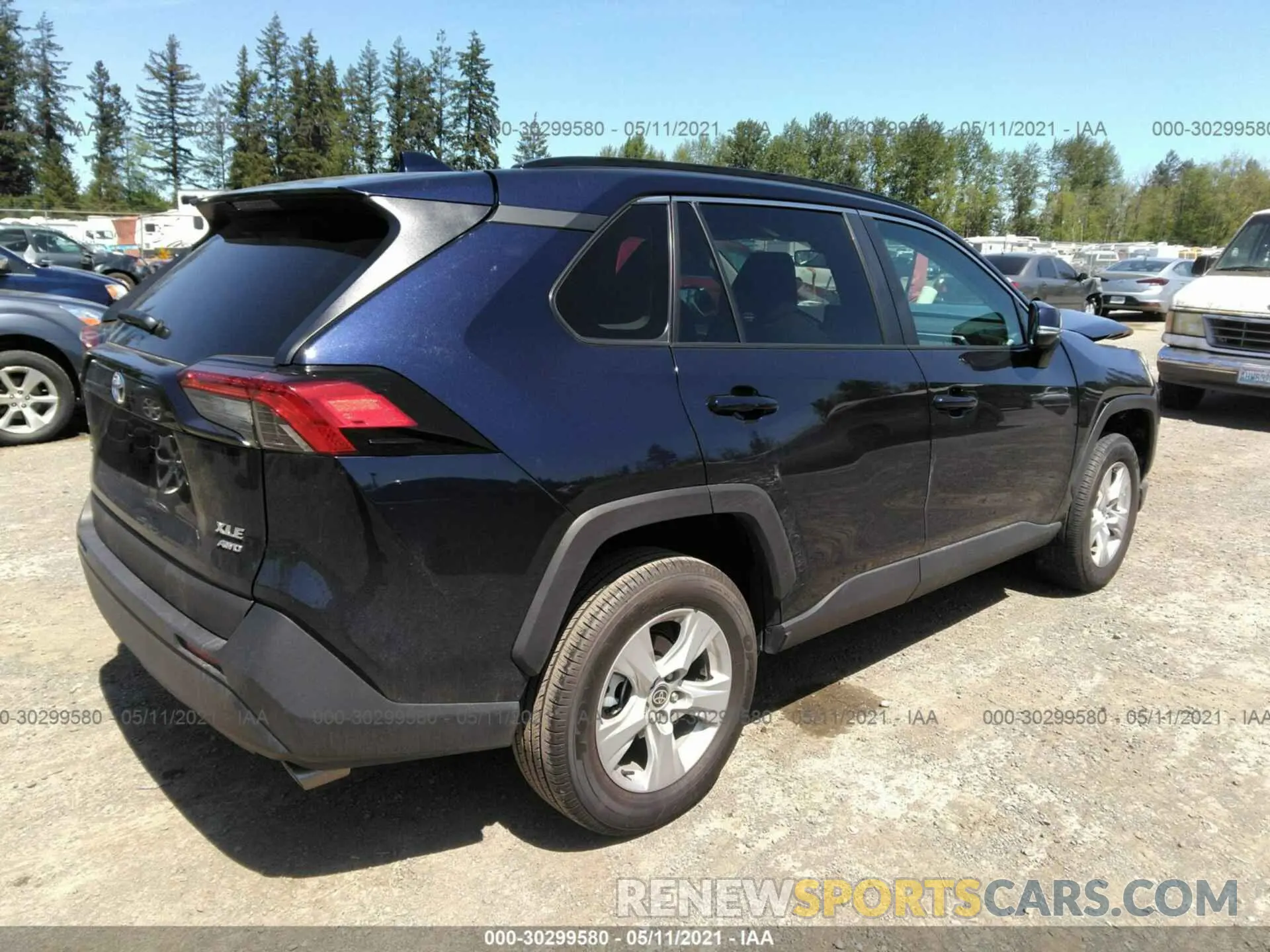 4 fotografías del automóvil dañado 2T3P1RFV9MW178977 TOYOTA RAV4 2021
