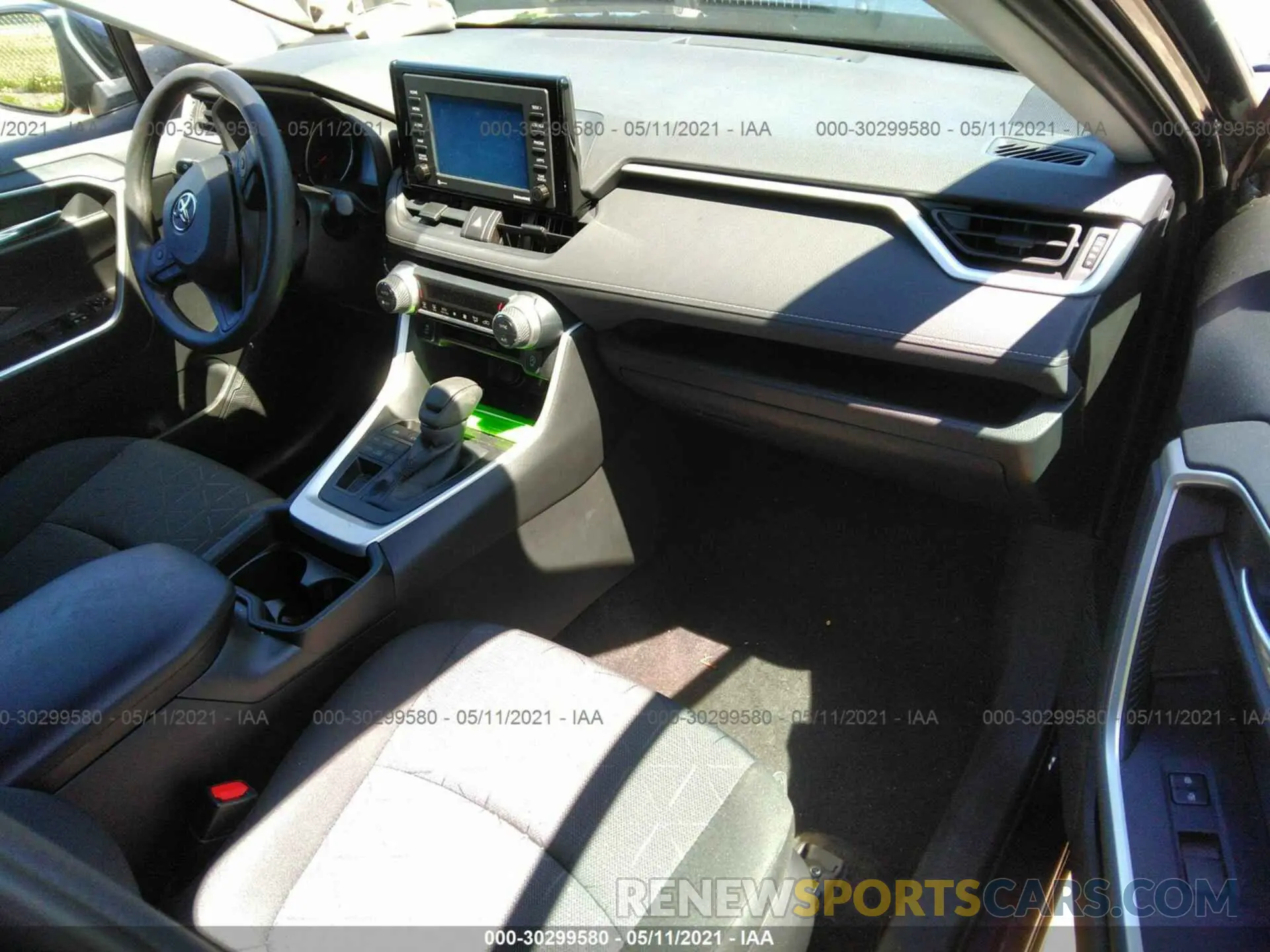 5 fotografías del automóvil dañado 2T3P1RFV9MW178977 TOYOTA RAV4 2021