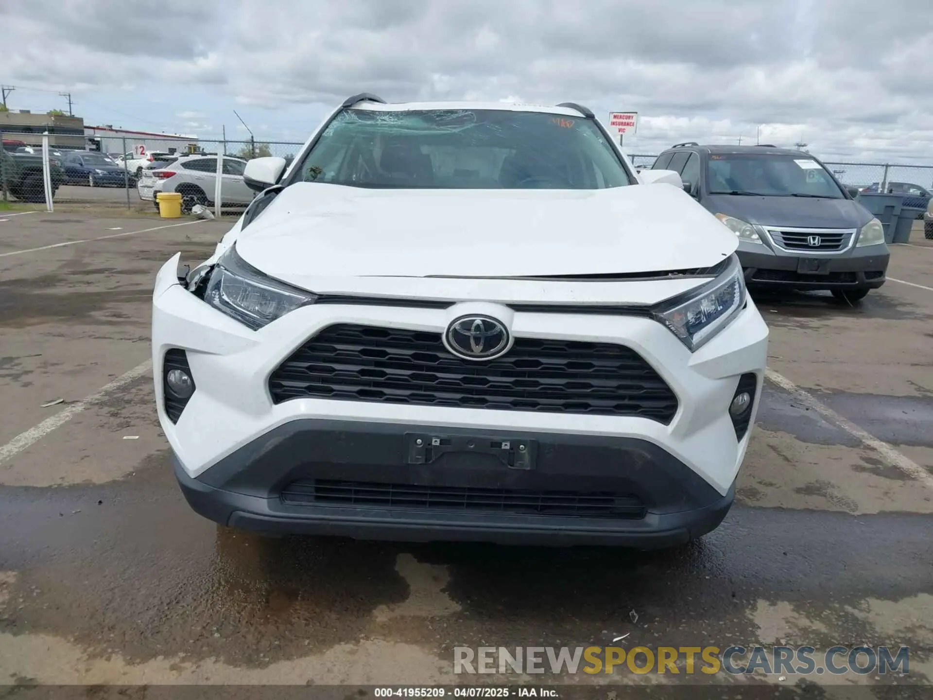 11 fotografías del automóvil dañado 2T3P1RFV9MW185380 TOYOTA RAV4 2021
