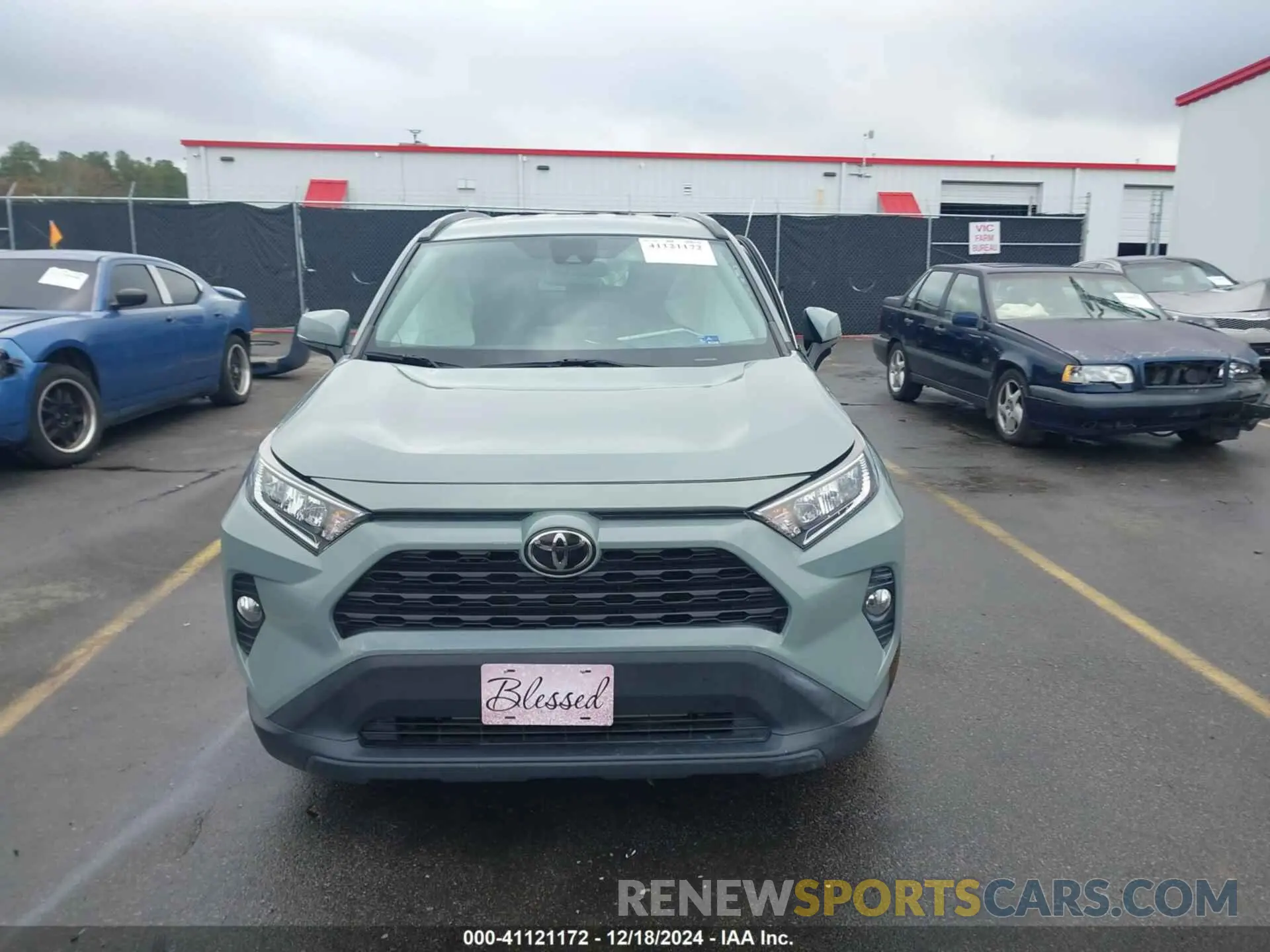 11 fotografías del automóvil dañado 2T3P1RFV9MW203411 TOYOTA RAV4 2021