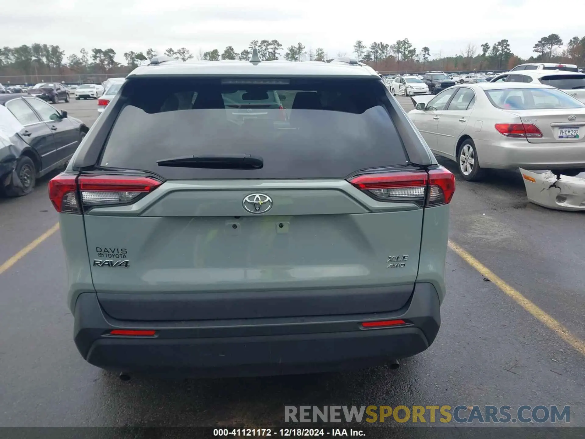 15 fotografías del automóvil dañado 2T3P1RFV9MW203411 TOYOTA RAV4 2021