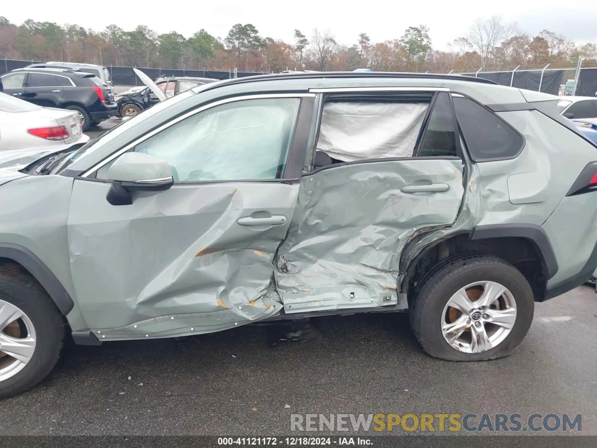 6 fotografías del automóvil dañado 2T3P1RFV9MW203411 TOYOTA RAV4 2021