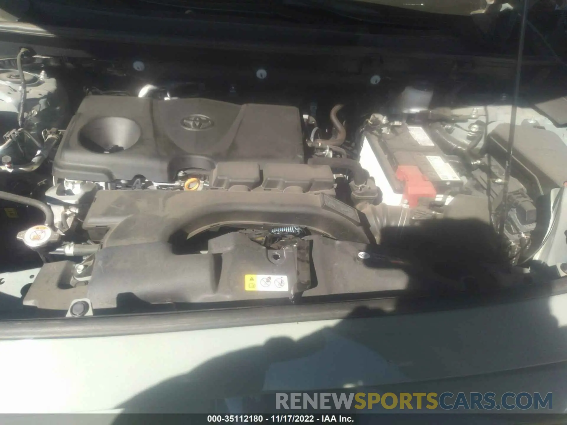10 fotografías del automóvil dañado 2T3P1RFV9MW246372 TOYOTA RAV4 2021