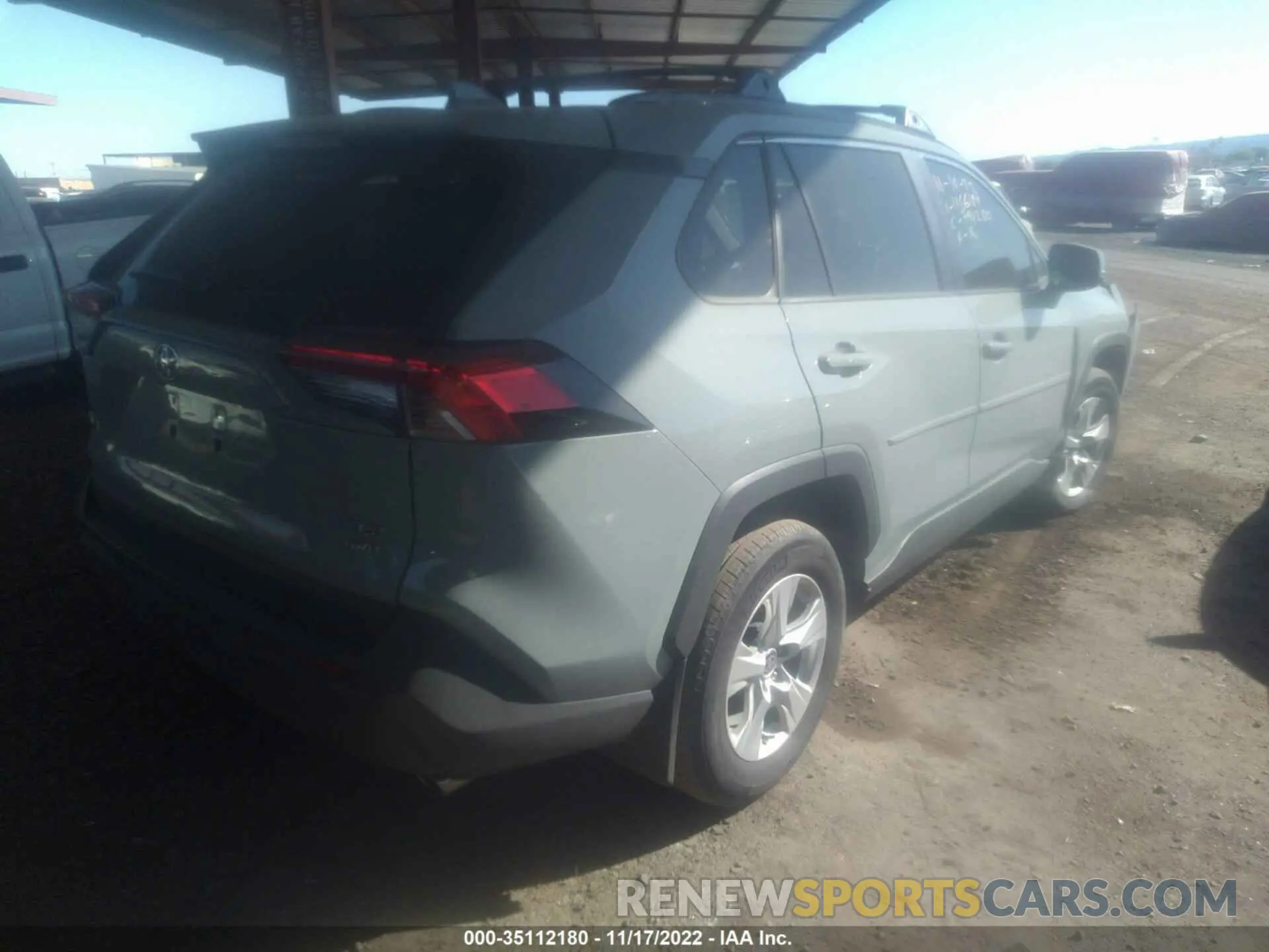 4 fotografías del automóvil dañado 2T3P1RFV9MW246372 TOYOTA RAV4 2021