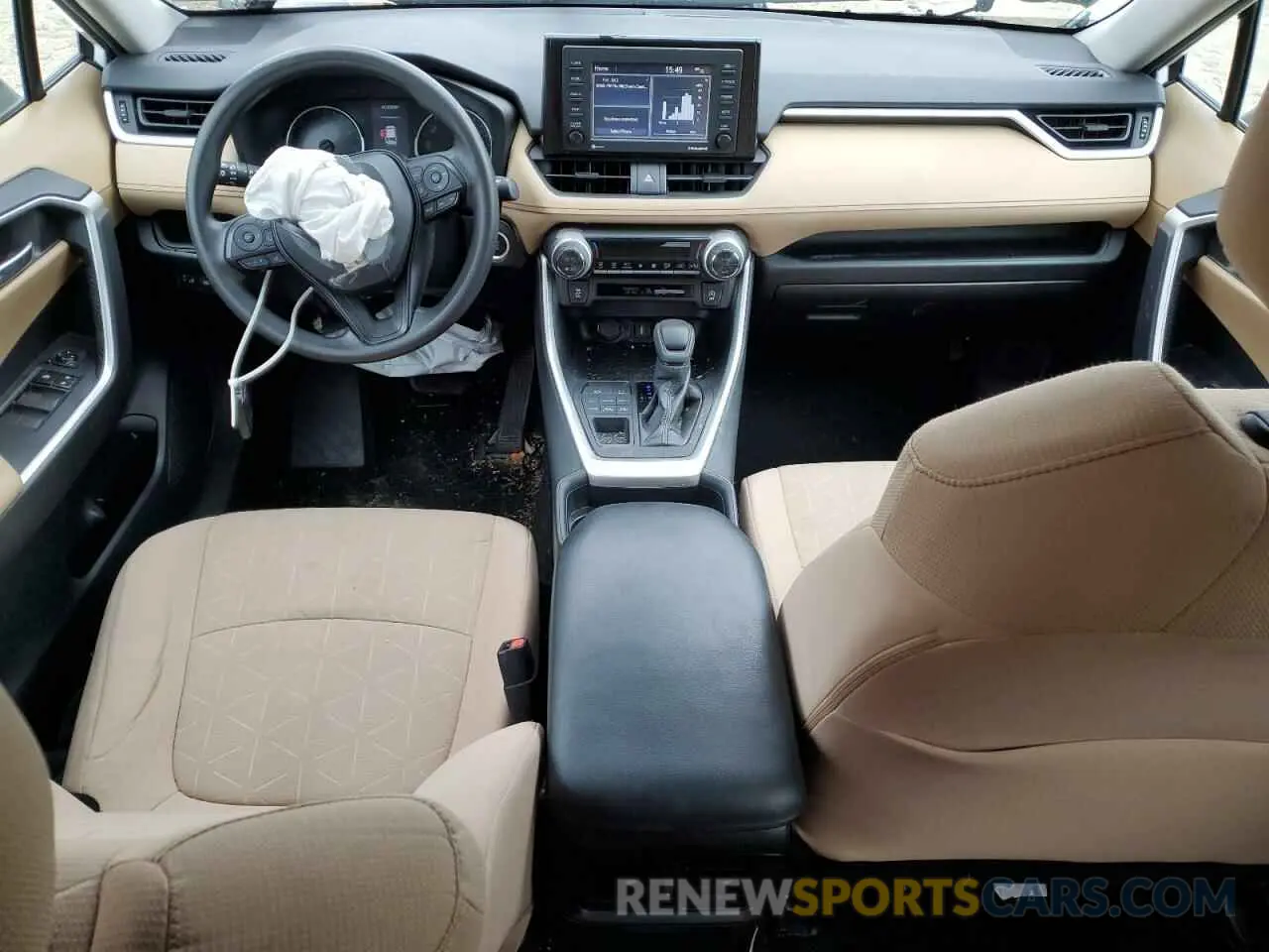 8 fotografías del automóvil dañado 2T3P1RFVXMC163549 TOYOTA RAV4 2021