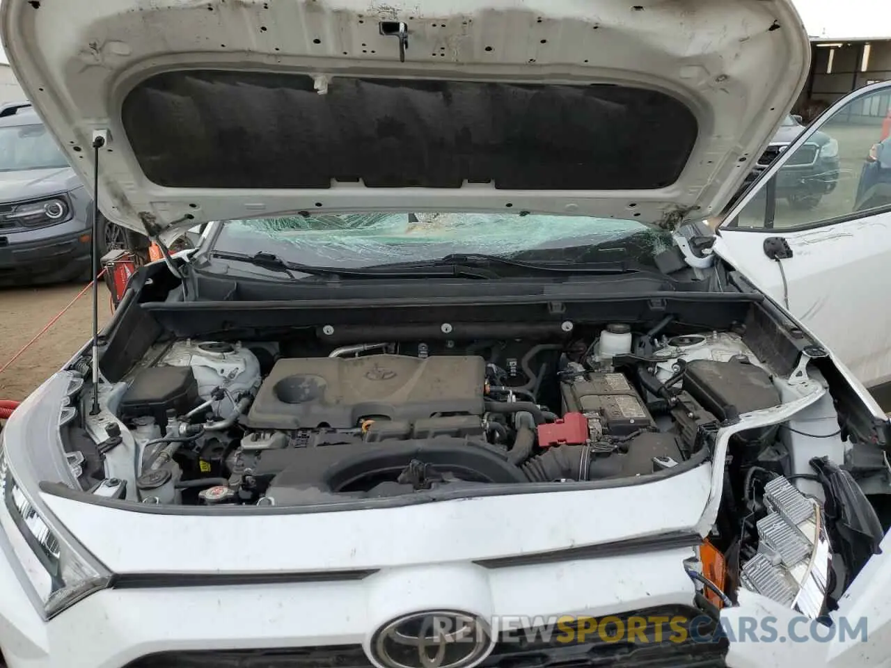12 fotografías del automóvil dañado 2T3P1RFVXMC225516 TOYOTA RAV4 2021