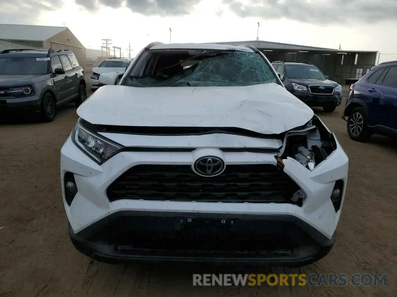 5 fotografías del automóvil dañado 2T3P1RFVXMC225516 TOYOTA RAV4 2021