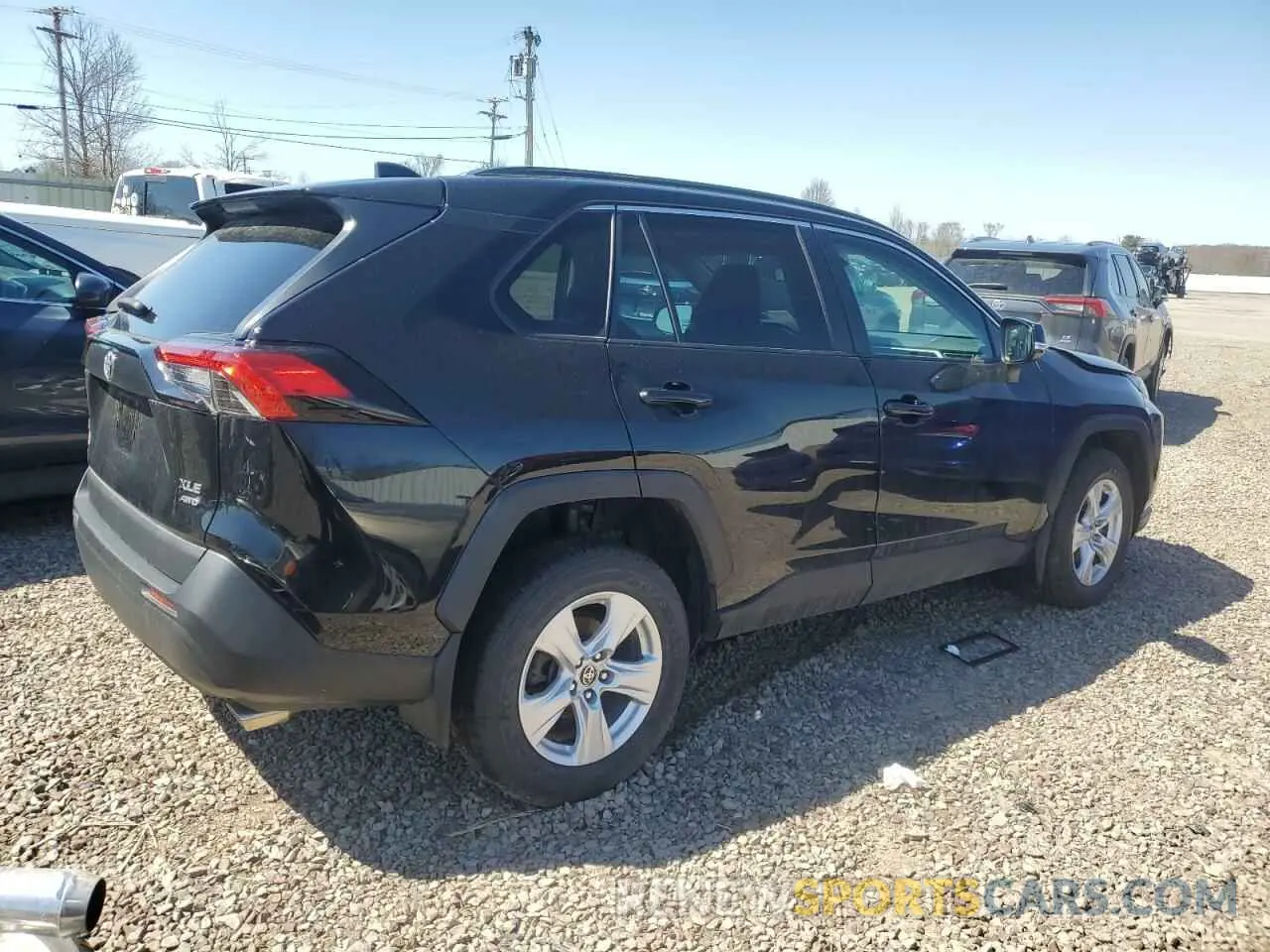 3 fotografías del automóvil dañado 2T3P1RFVXMC229260 TOYOTA RAV4 2021