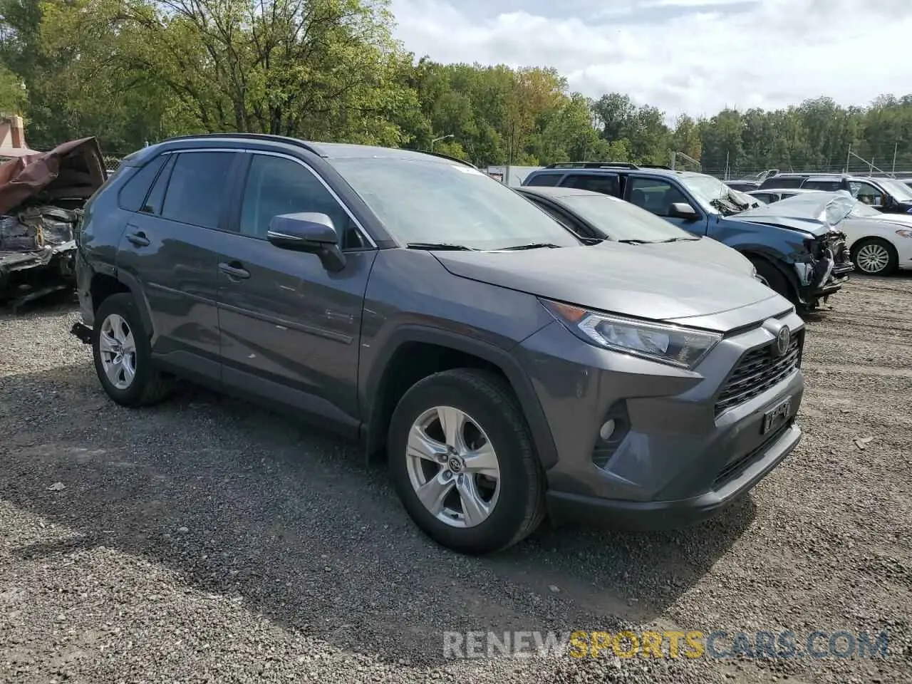 4 fotografías del automóvil dañado 2T3P1RFVXMC238167 TOYOTA RAV4 2021