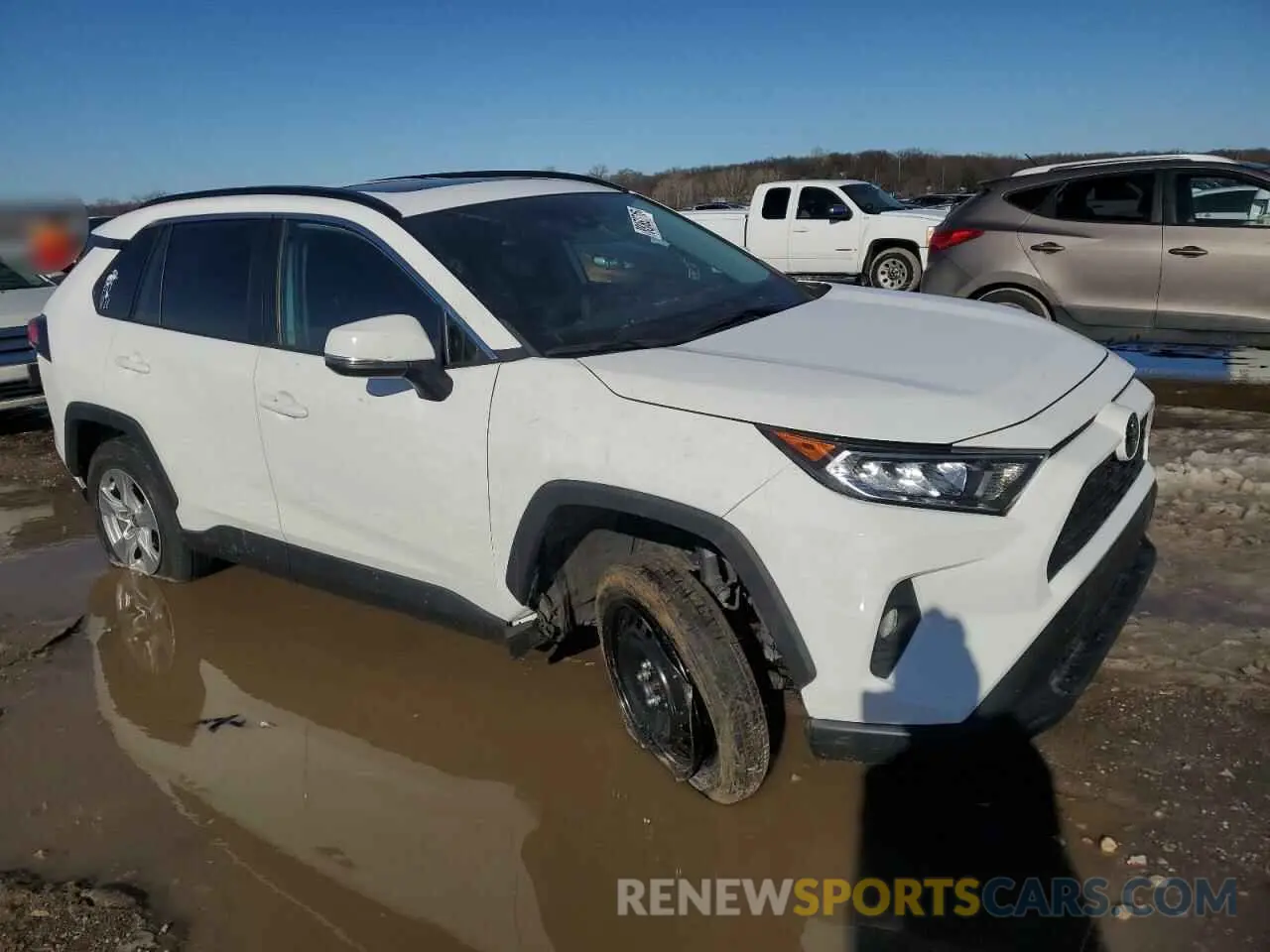 4 fotografías del automóvil dañado 2T3P1RFVXMC245913 TOYOTA RAV4 2021