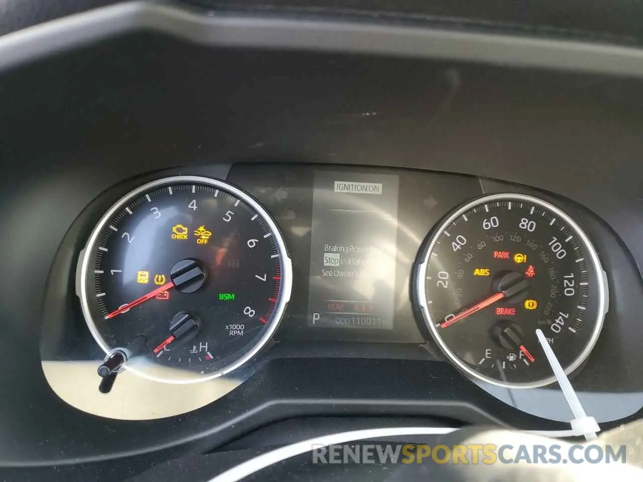 9 fotografías del automóvil dañado 2T3P1RFVXMC245913 TOYOTA RAV4 2021