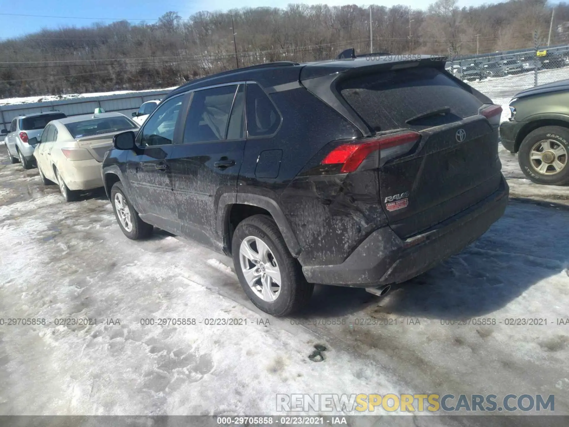 3 fotografías del automóvil dañado 2T3P1RFVXMW140951 TOYOTA RAV4 2021