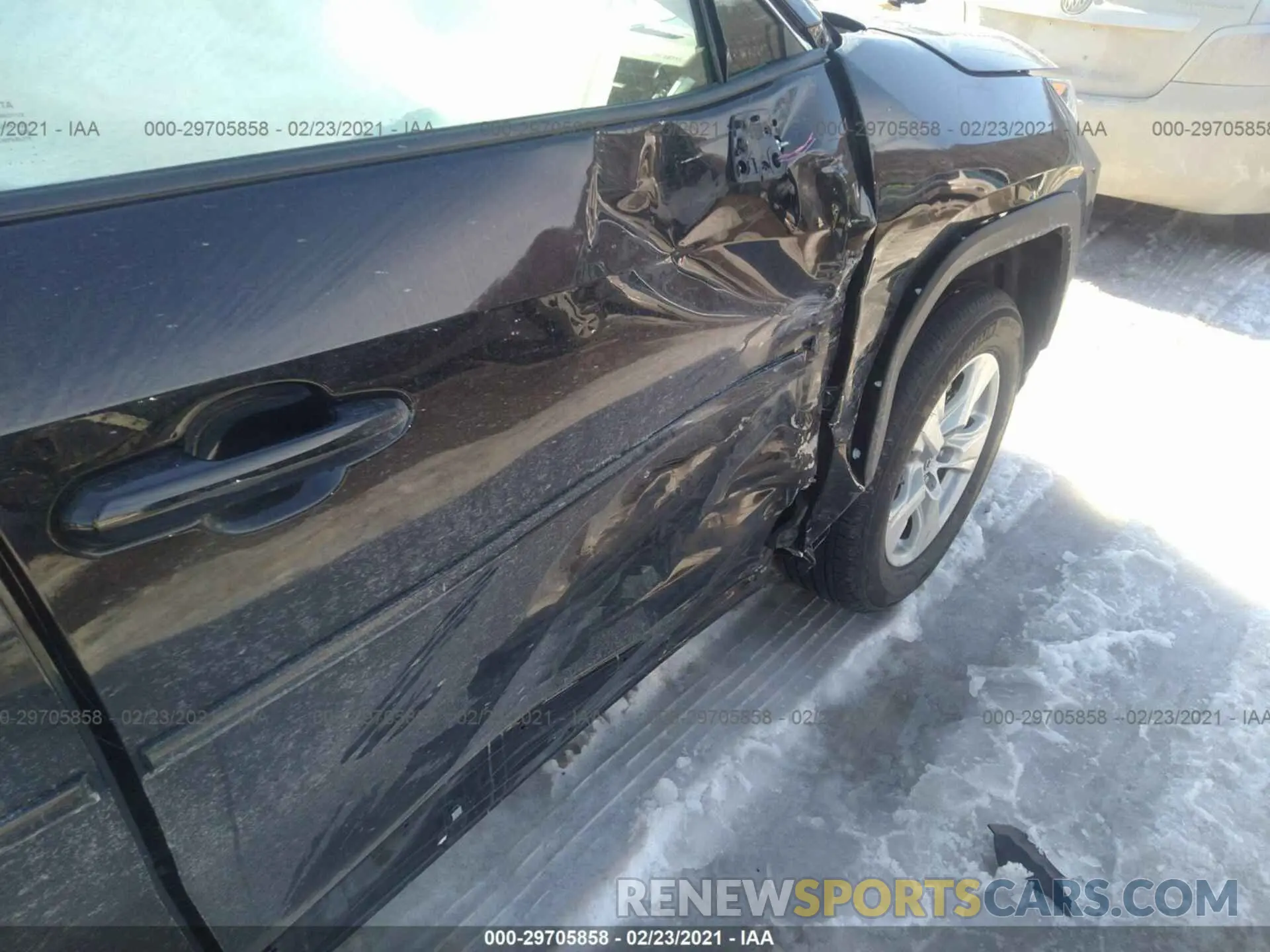 6 fotografías del automóvil dañado 2T3P1RFVXMW140951 TOYOTA RAV4 2021