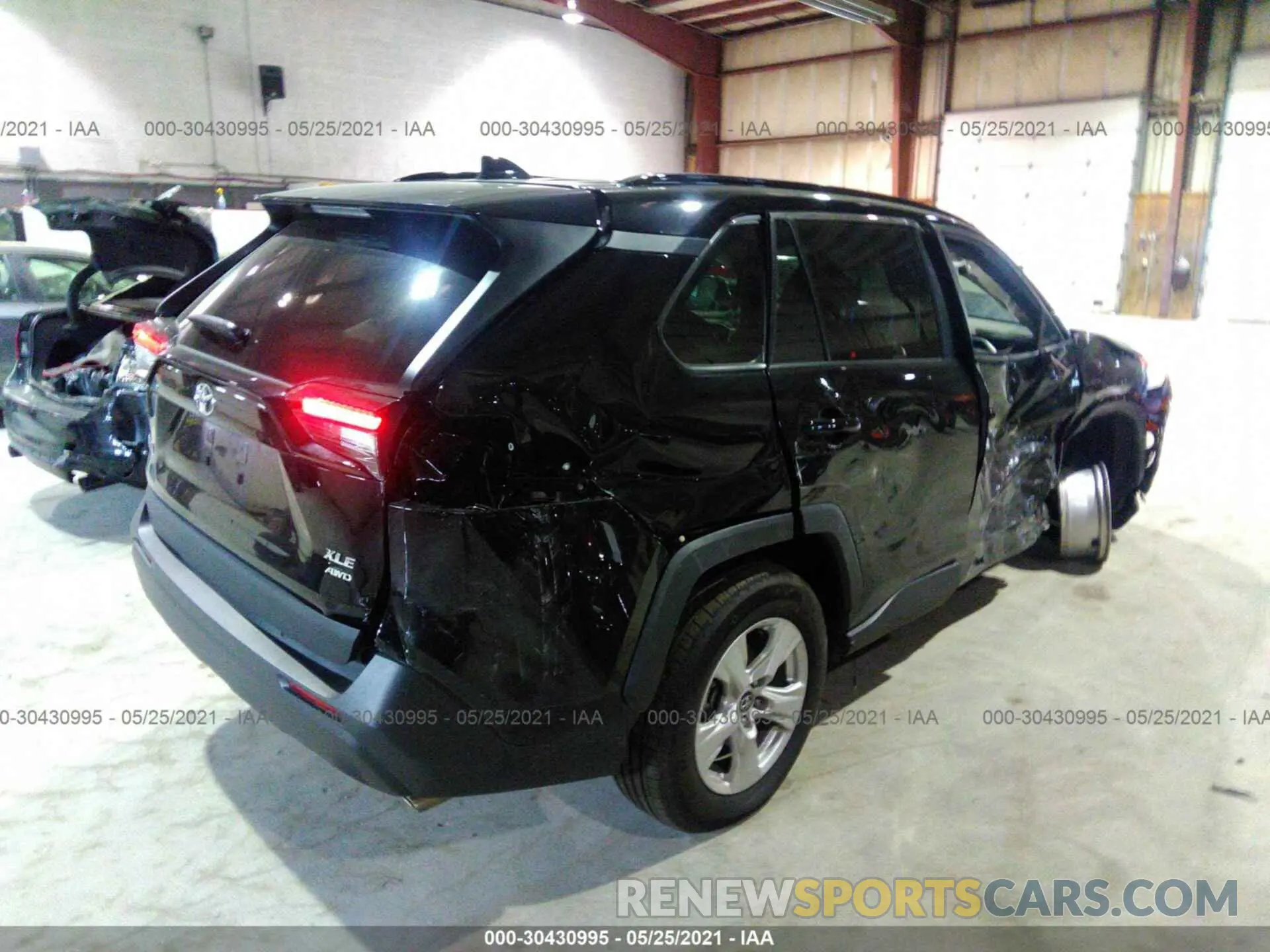 4 fotografías del automóvil dañado 2T3P1RFVXMW150492 TOYOTA RAV4 2021