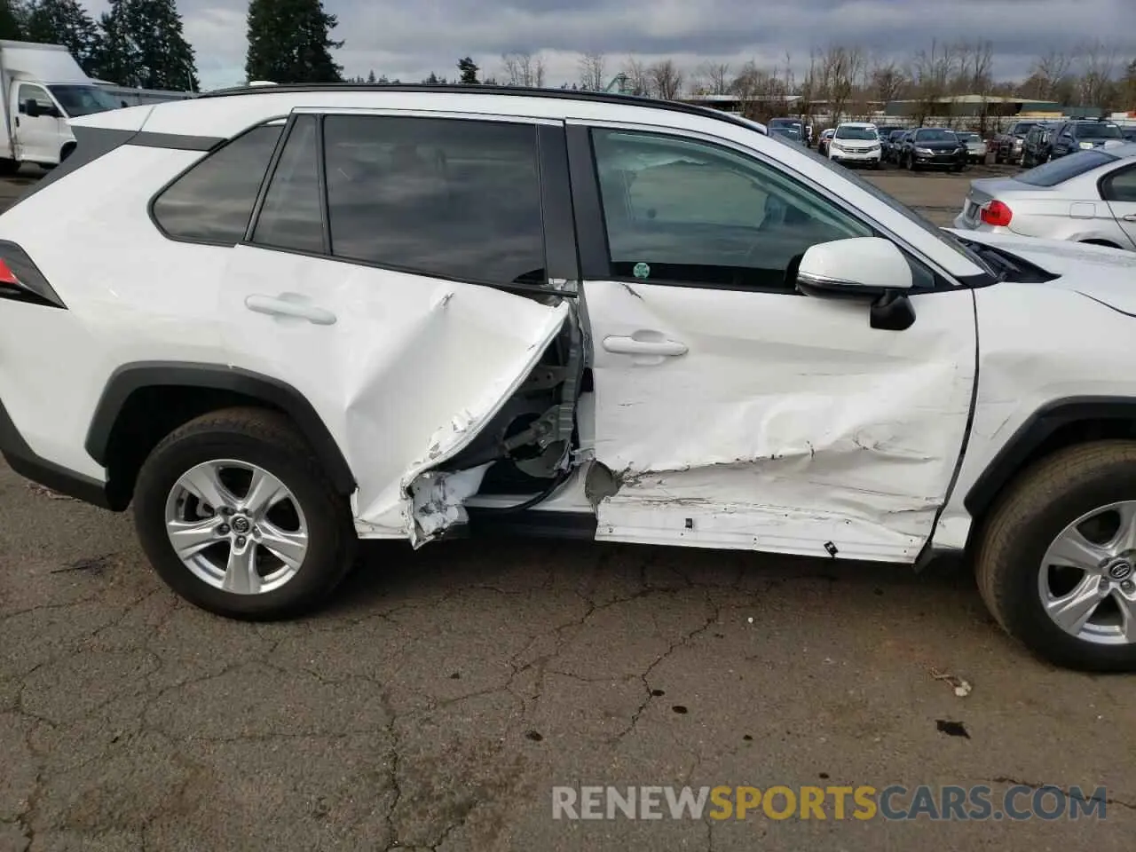 9 fotografías del automóvil dañado 2T3P1RFVXMW154140 TOYOTA RAV4 2021