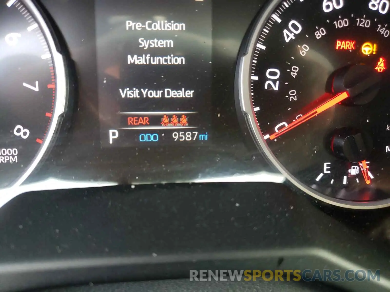 8 fotografías del automóvil dañado 2T3P1RFVXMW165039 TOYOTA RAV4 2021