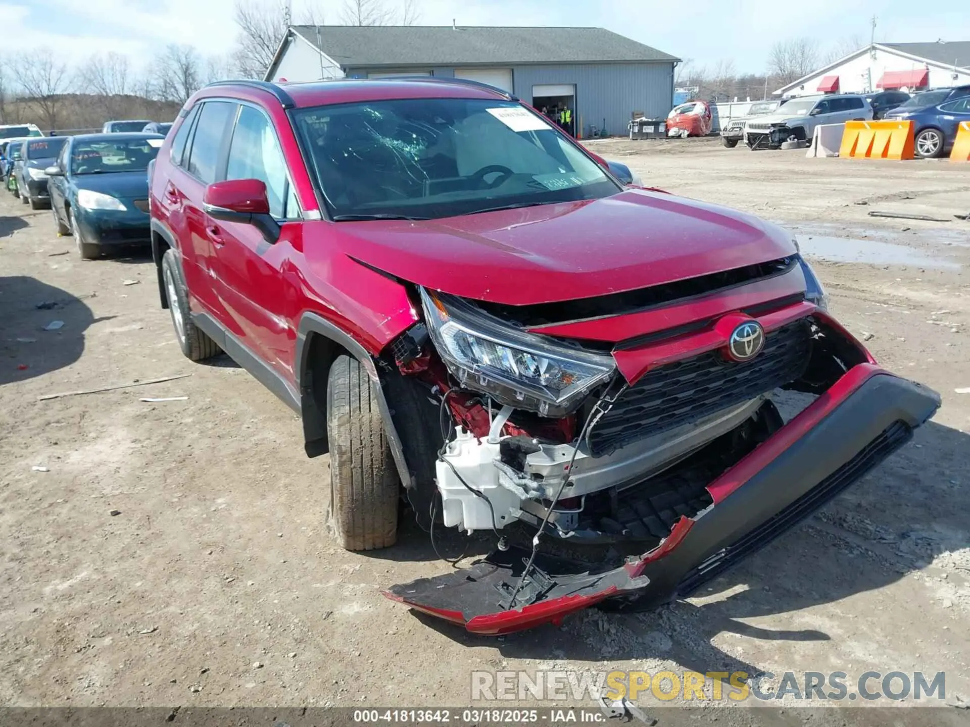 1 fotografías del automóvil dañado 2T3P1RFVXMW182553 TOYOTA RAV4 2021