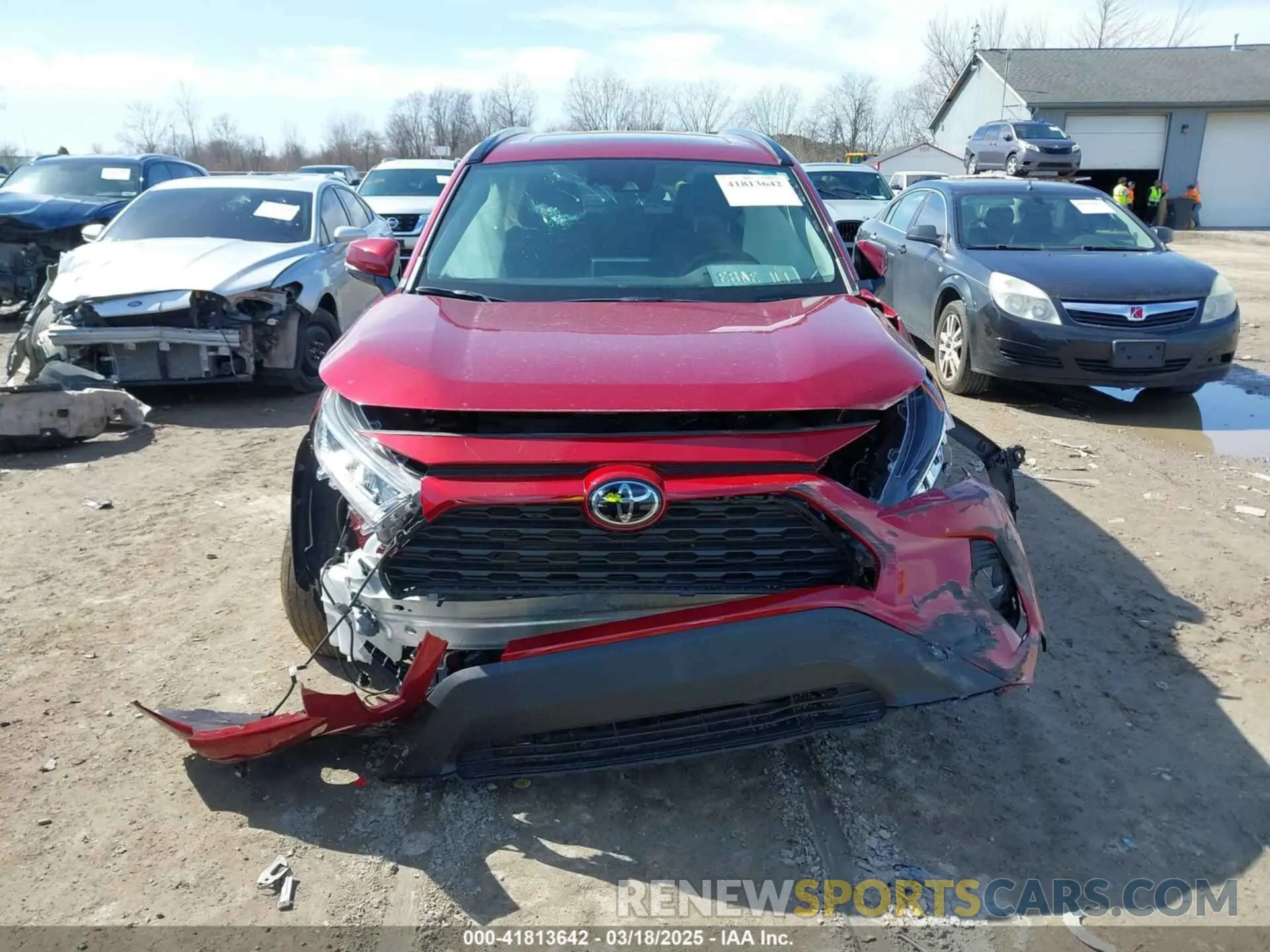 12 fotografías del automóvil dañado 2T3P1RFVXMW182553 TOYOTA RAV4 2021