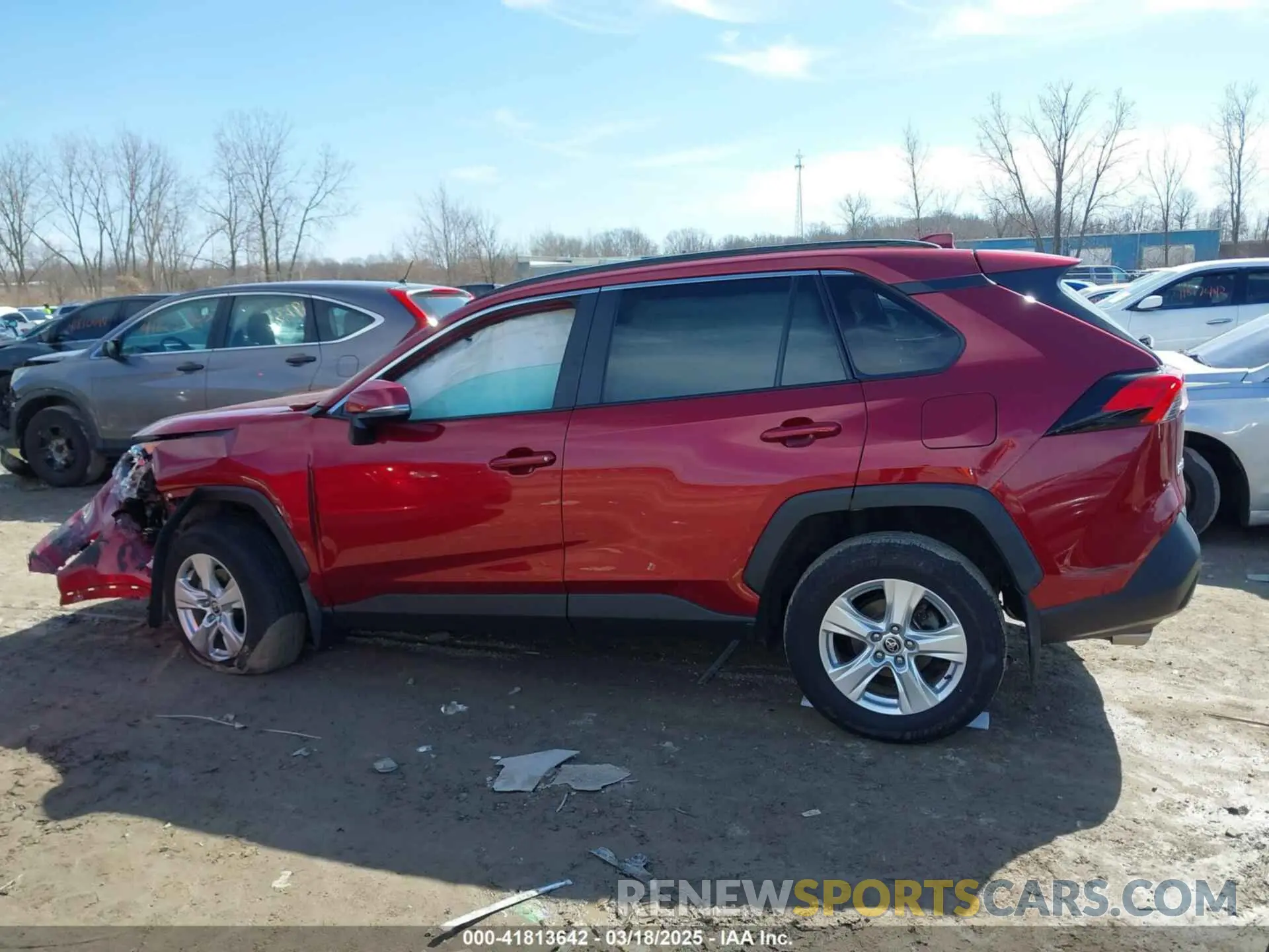 14 fotografías del automóvil dañado 2T3P1RFVXMW182553 TOYOTA RAV4 2021